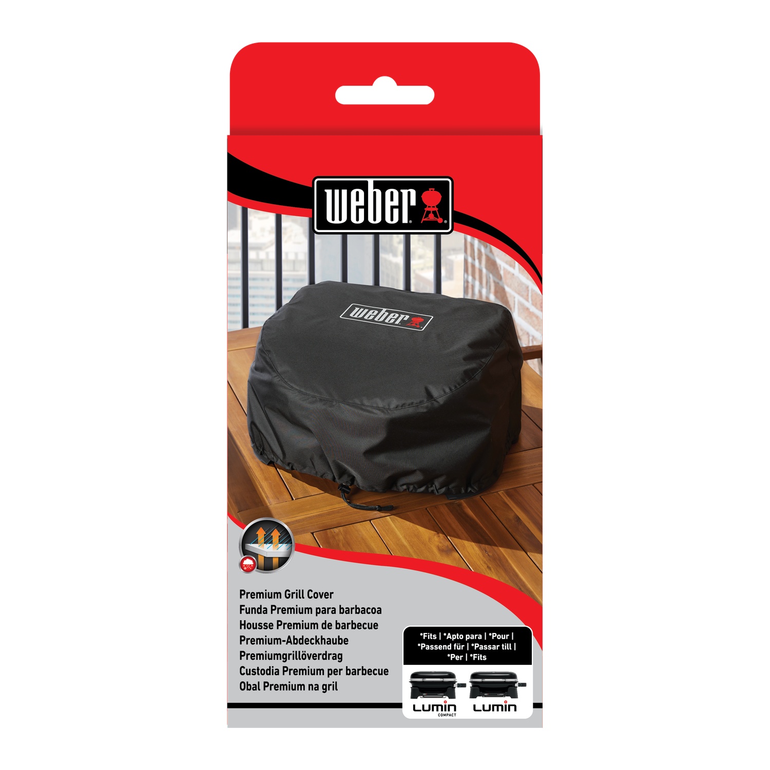 Weber Premium Abdeckhaube für Lumin