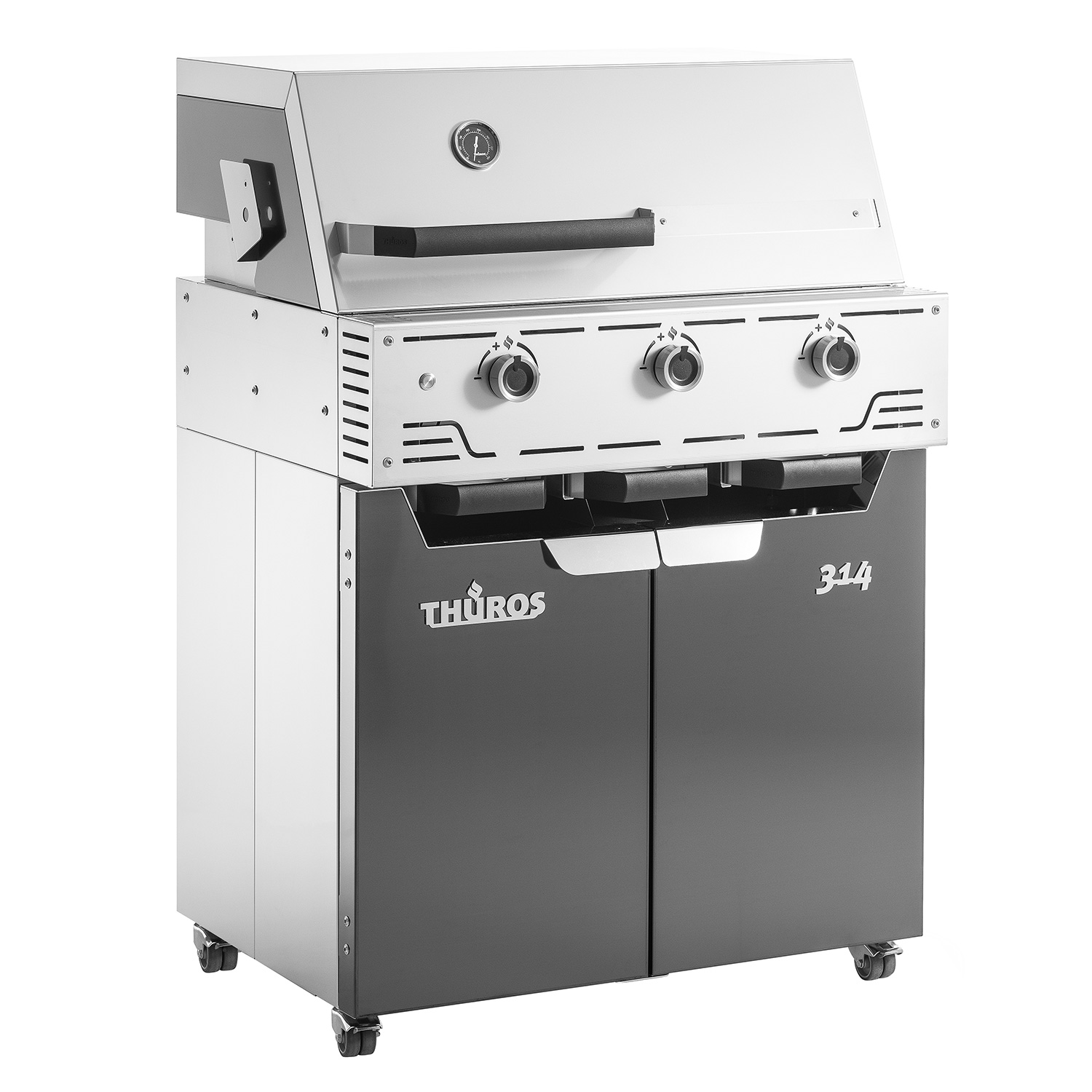 Thüros 314 Gas-Grillstation G3 Grillfläche 70 x 40 cm Thüros 314 Gas-Grillstation G3 Grillfläche 70 x 40 cm