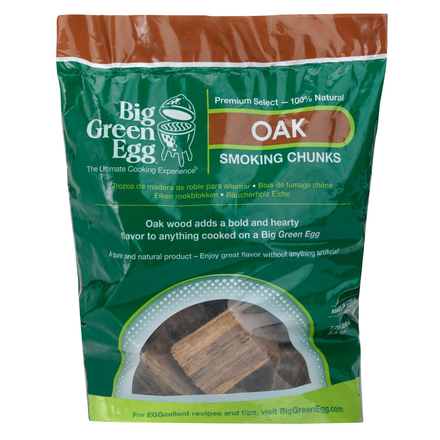 Big Green Egg Eiche Wood Chunks 9 Liter