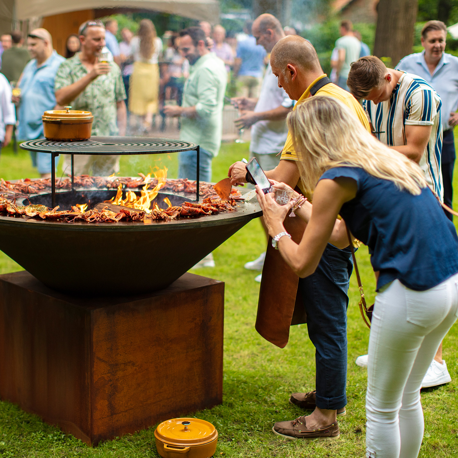 OFYR XL Corten 150 Grill & Feuerstelle OFYR XL Corten 150 Grill & Feuerstelle