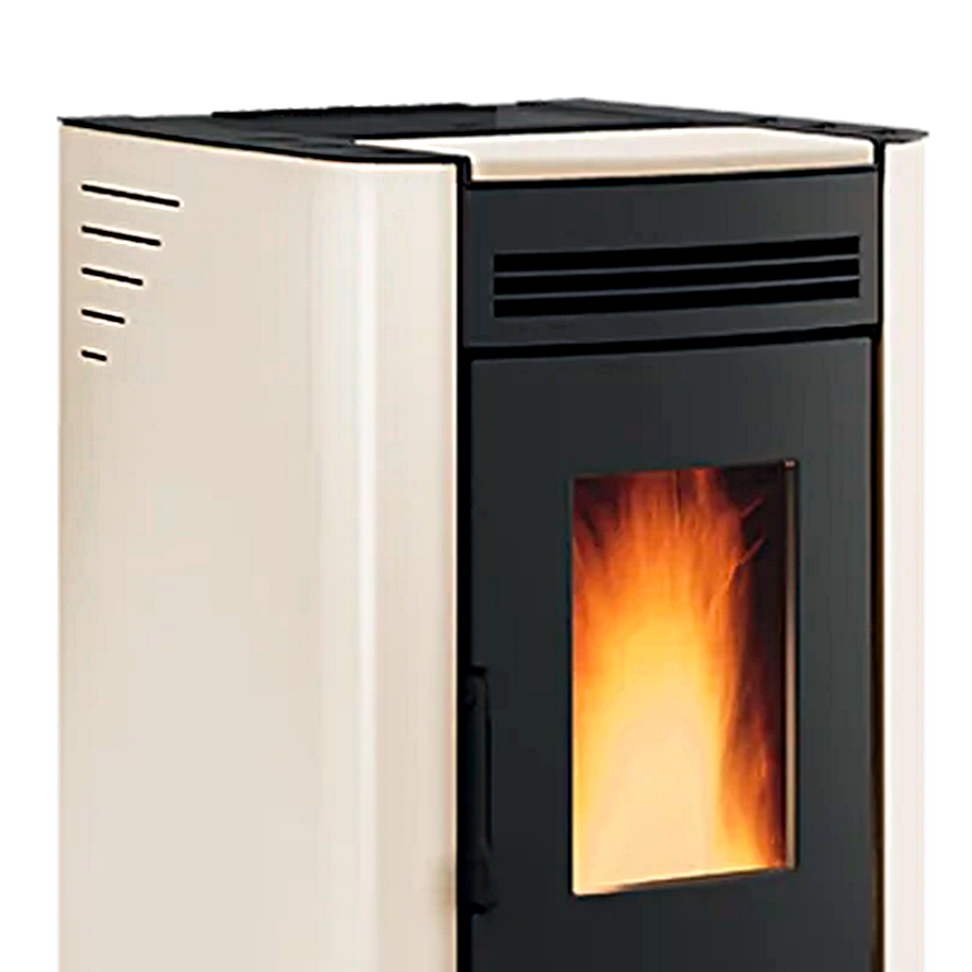 Extraflame Ketty 5.0 Pelletofen Stahl Elfenbein