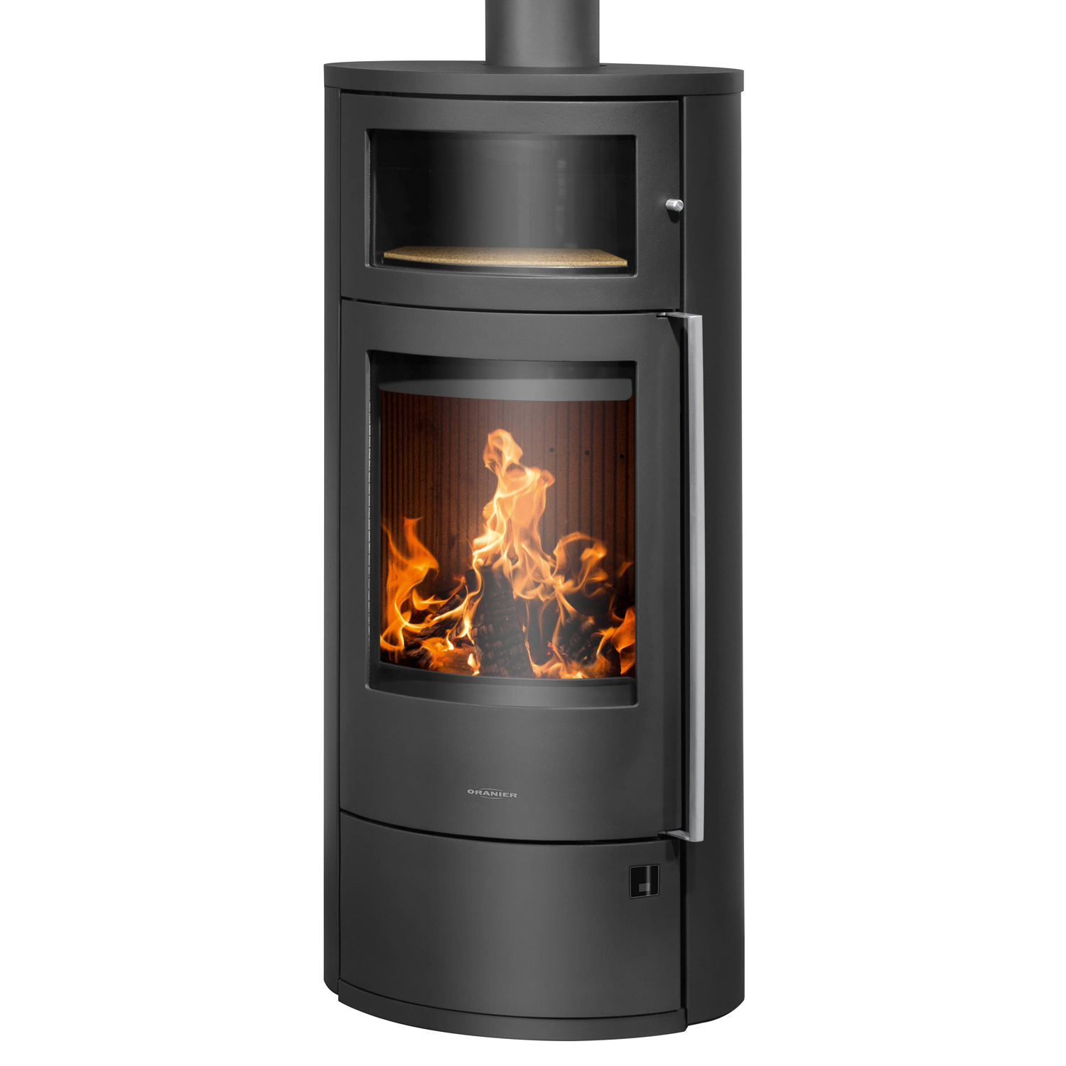 Oranier Polar Neo Bakery Kaminofen Stahl Schwarz - RESTPOSTEN