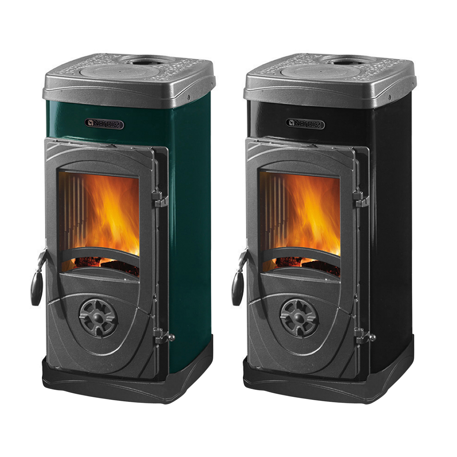 La Nordica Super Junior Lean Kaminofen Grün