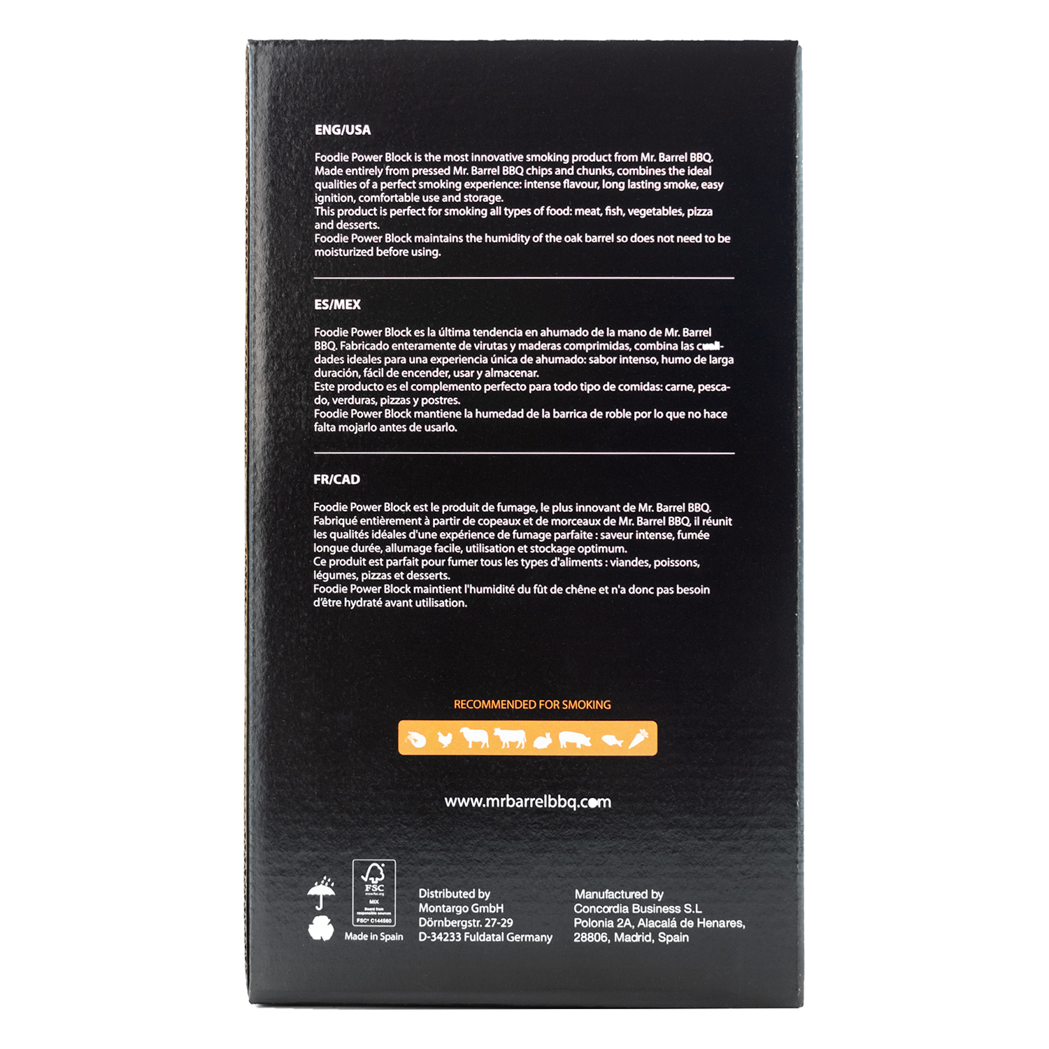 Mr. Barrel BBQ Smoking Pellets L Citrus, 2 kg