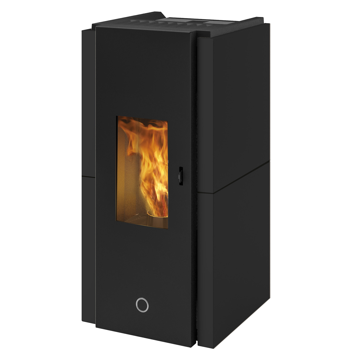 EK63 Zone 80 Evo Pelletofen Stahl schwarz