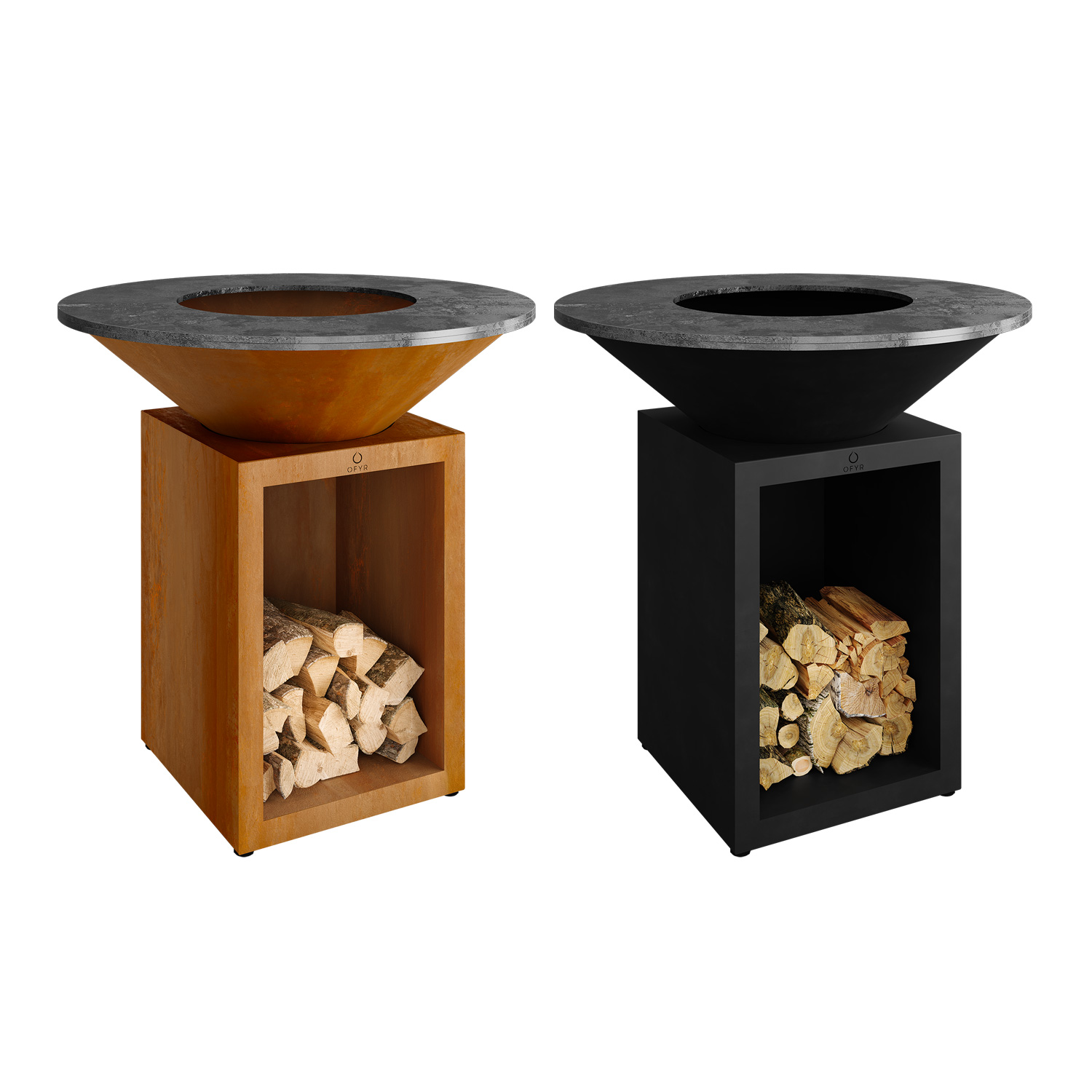 OFYR Classic Storage Black 100 Grill & Feuerstelle