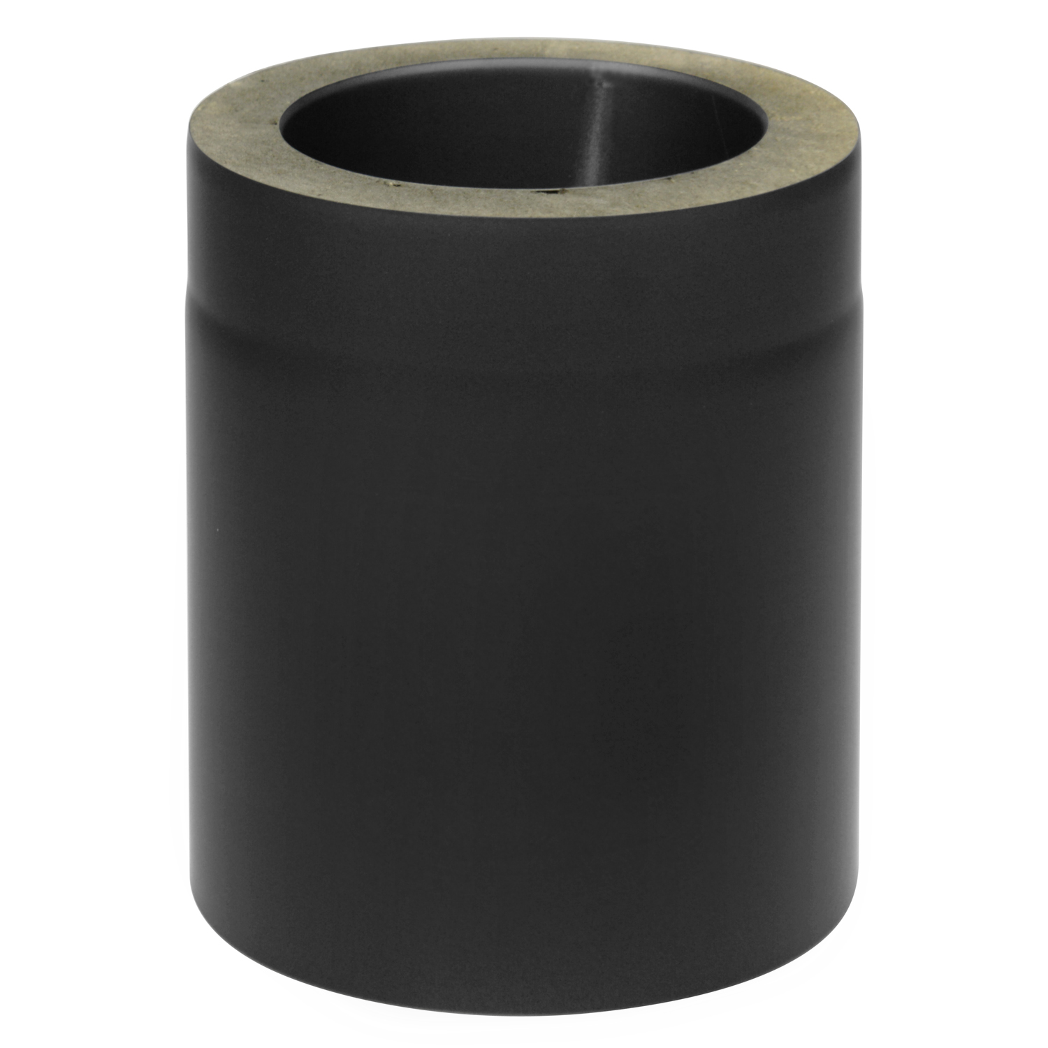 Raik Coltherm Längenelement 150mm schwarz doppelwandig L: 250mm für Rauchrohr / Ofenrohr