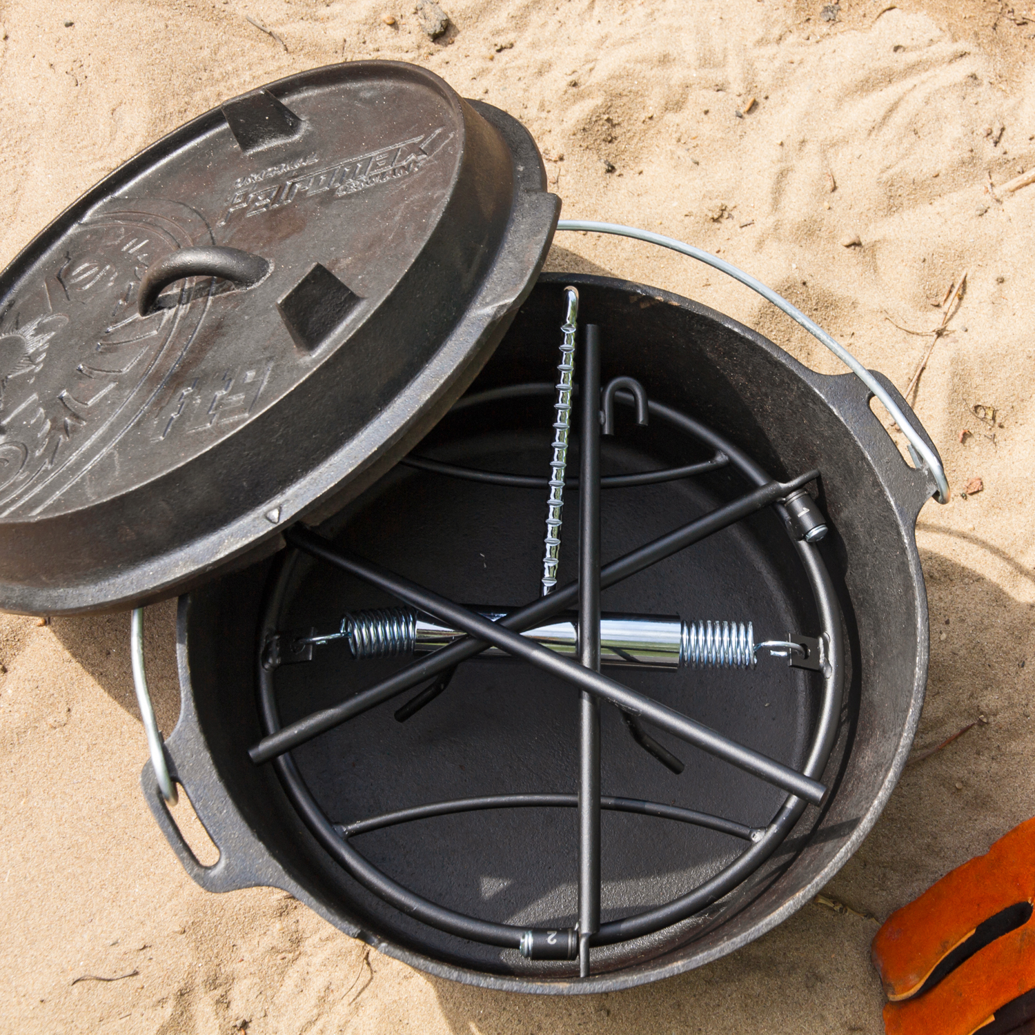 Petromax Deckelhalter pro-ft für Feuertöpfe Petromax Deckelhalter pro-ft für Feuertöpfe