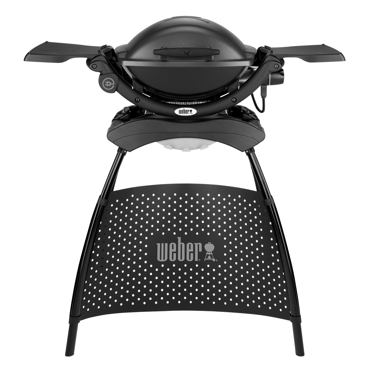 Weber Q 1400 Stand Elektro-Kugelgrill Dunkelgrau Weber Q 1400 Stand Elektro-Kugelgrill Dunkelgrau