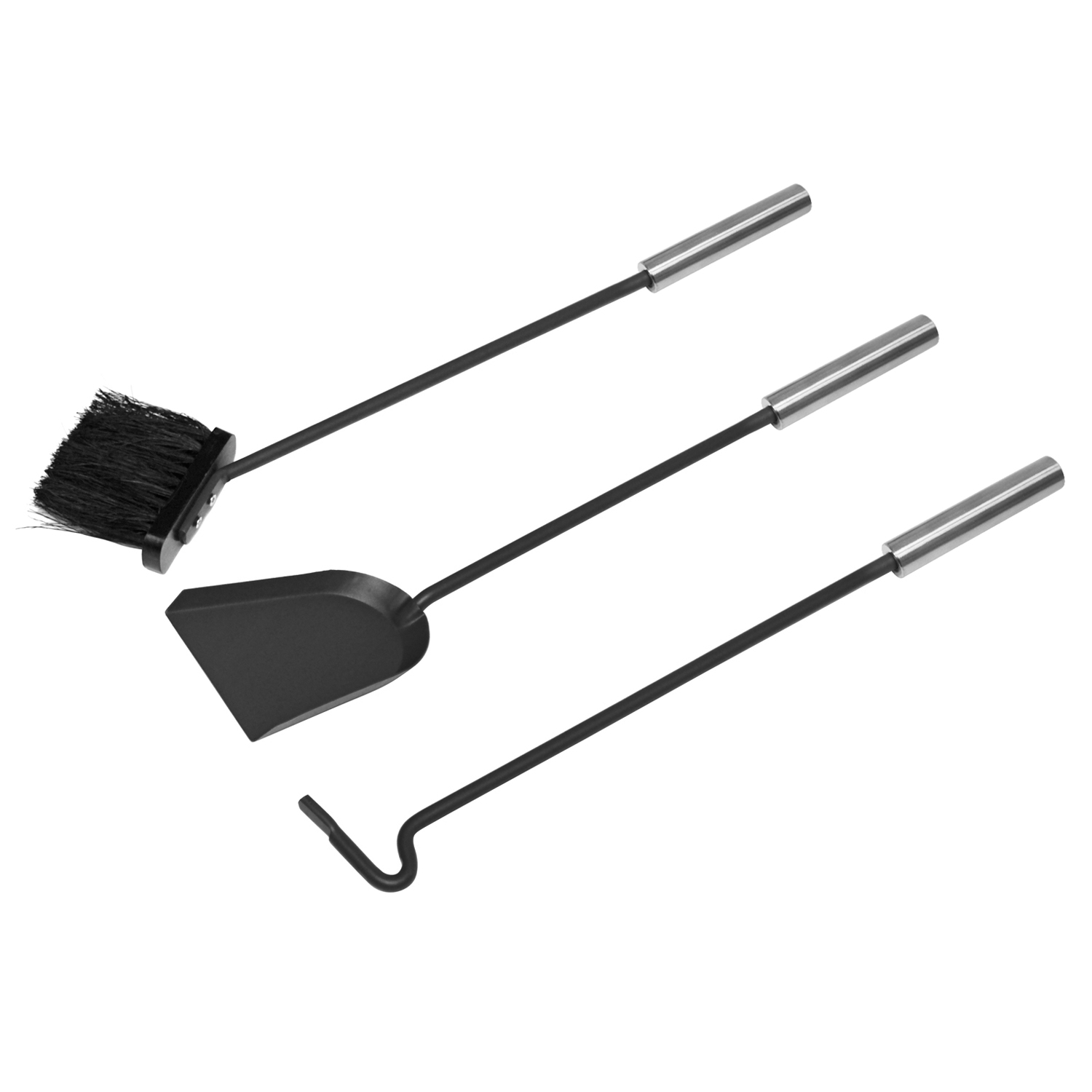 Raik Kaminbesteck Fritz 3-teilig + stromloser Kaminventilator / Ofenventilator 4-Blatt, Set Raik Kaminbesteck Fritz 3-teilig + stromloser Kaminventilator / Ofenventilator 4-Blatt, Set