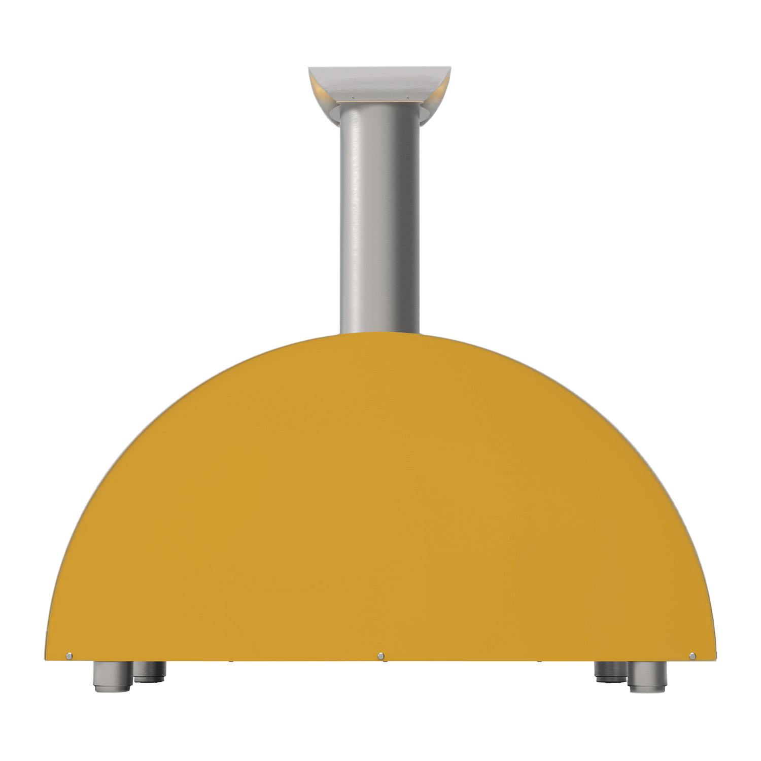 Alfa Moderno 3 Pizze Pizzaofen Holz Fire Yellow