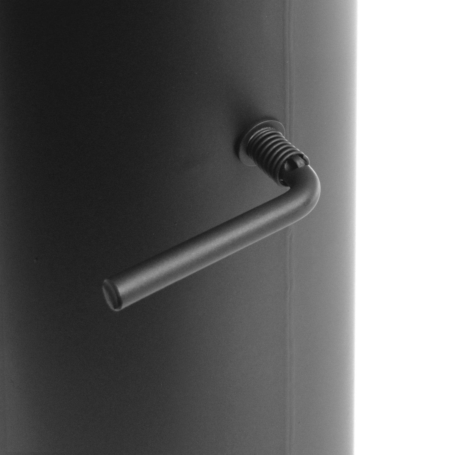 Raik Basic Zugregulierung 130mm gussgrau L: 500mm für Rauchrohr / Ofenrohr