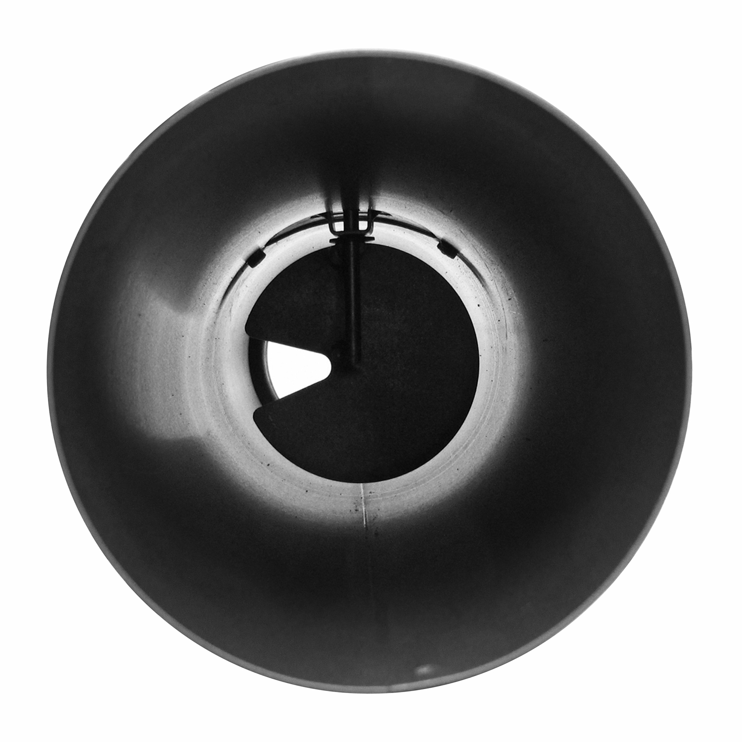 Raik Basic Längenelement 150mm schwarz L: 500mm mit Drosselklappe, Tür, Kondensatring für Rauchrohr / Ofenrohr
