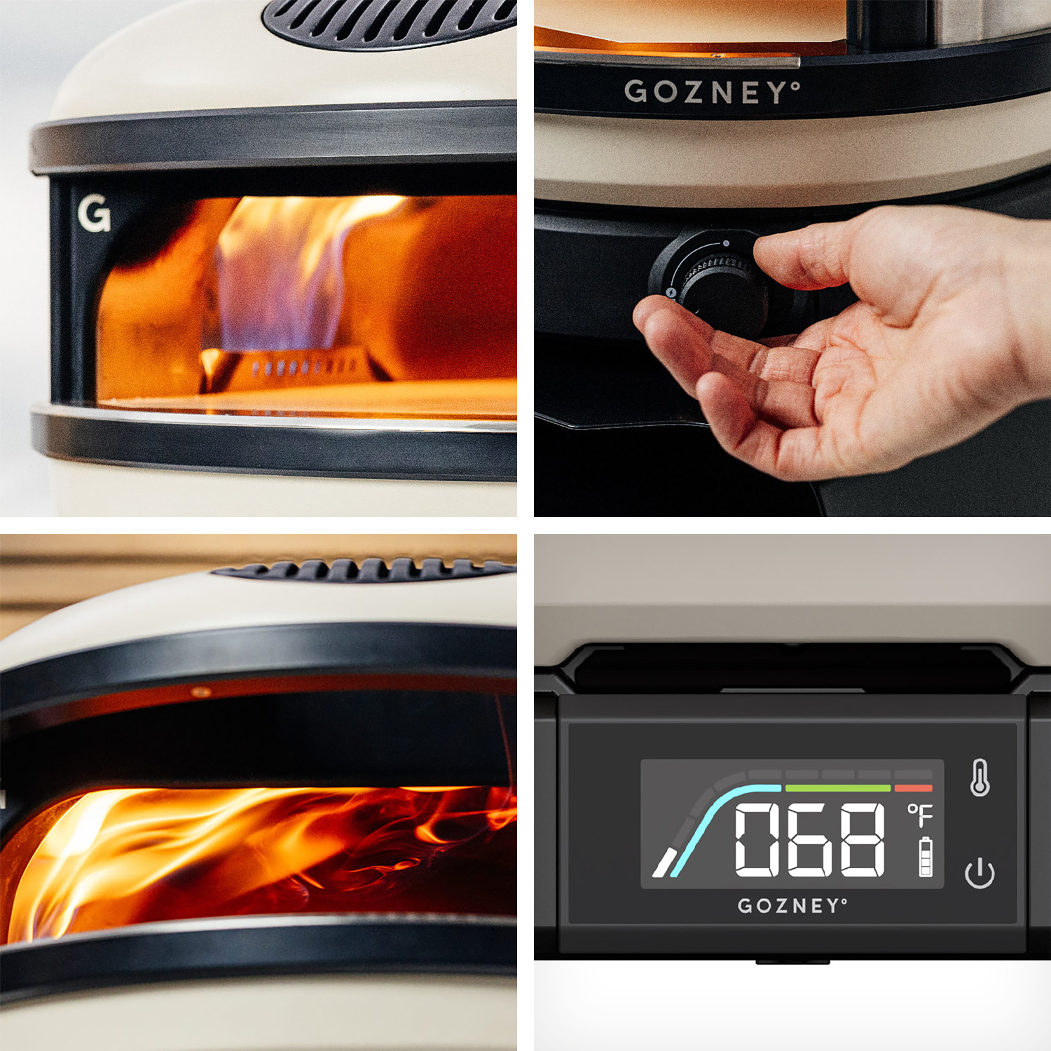 Gozney Arc XL Gas-Pizzaofen Creme Gozney Arc XL Gas-Pizzaofen Creme