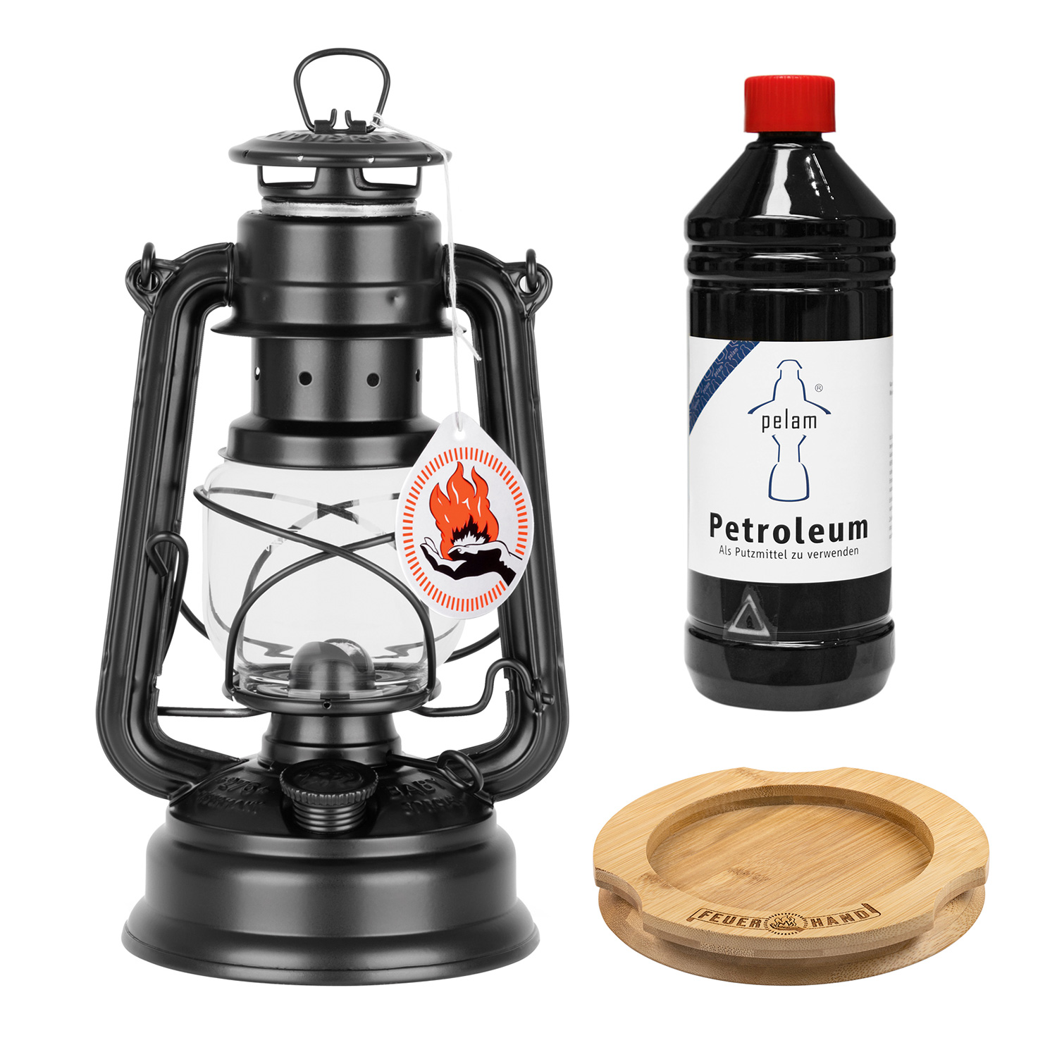 Feuerhand Balancen Baby Special 276 Mattschwarz Geschenkset