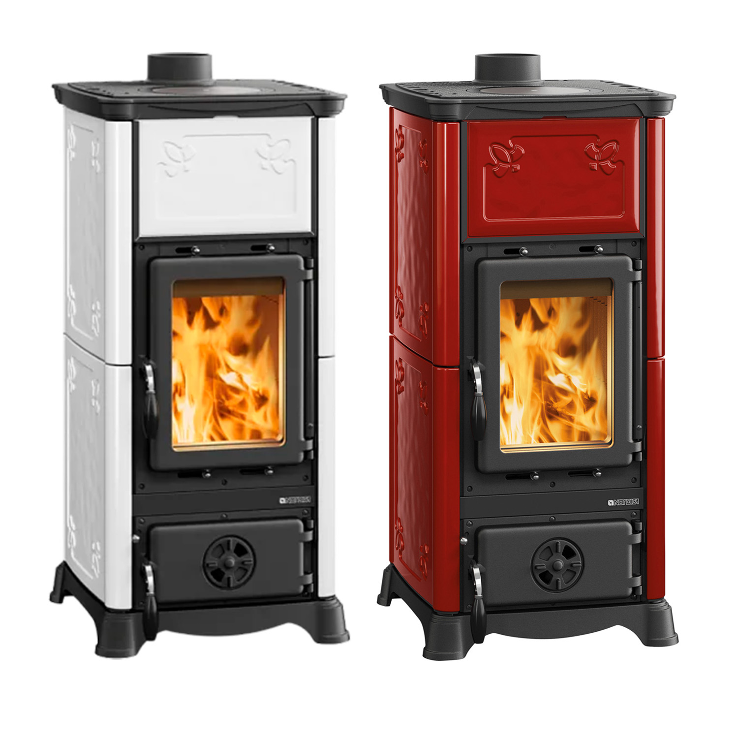 La Nordica Emiliana 16 Kaminofen Bianco Infinity