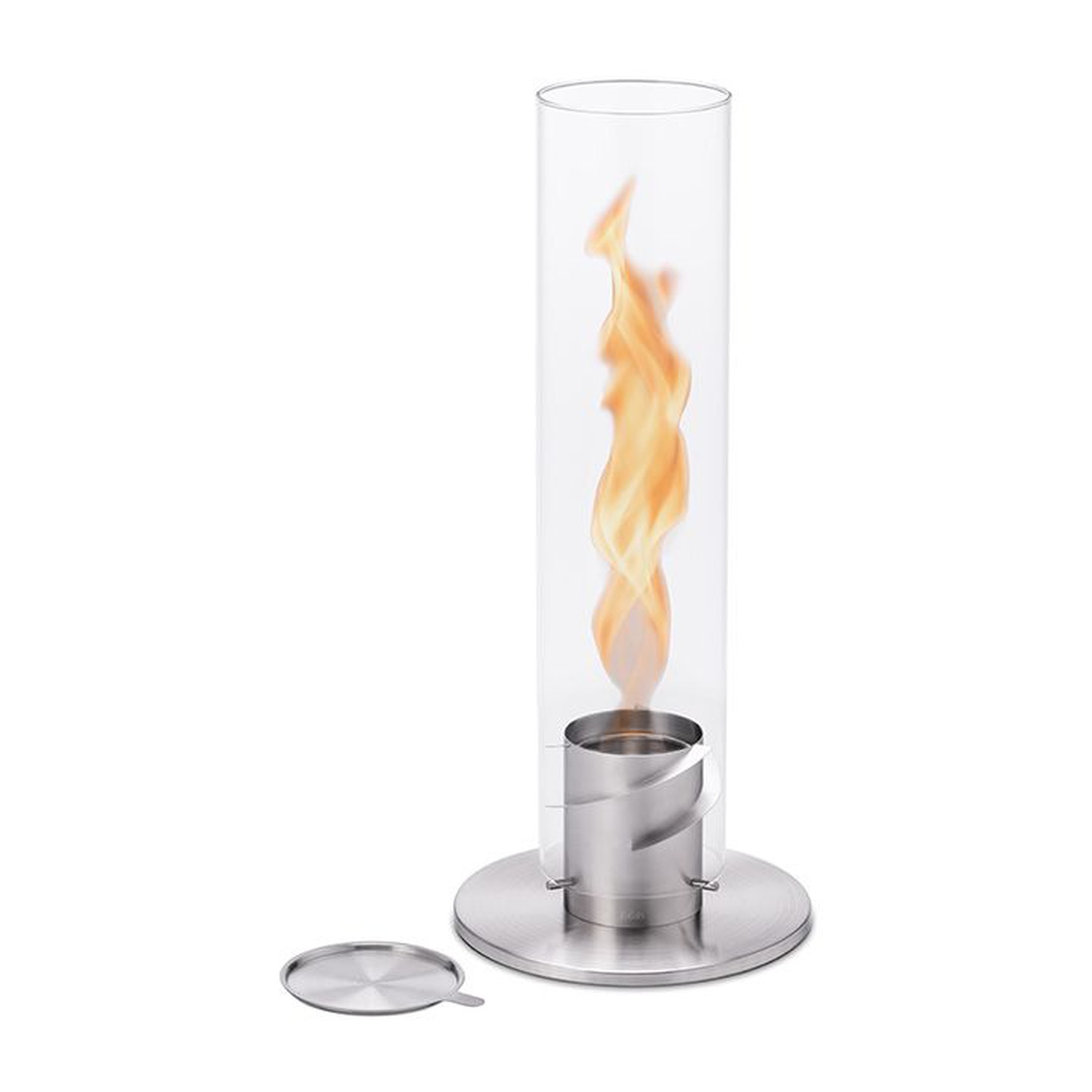höfats SPIN 120 Tischfeuer silber