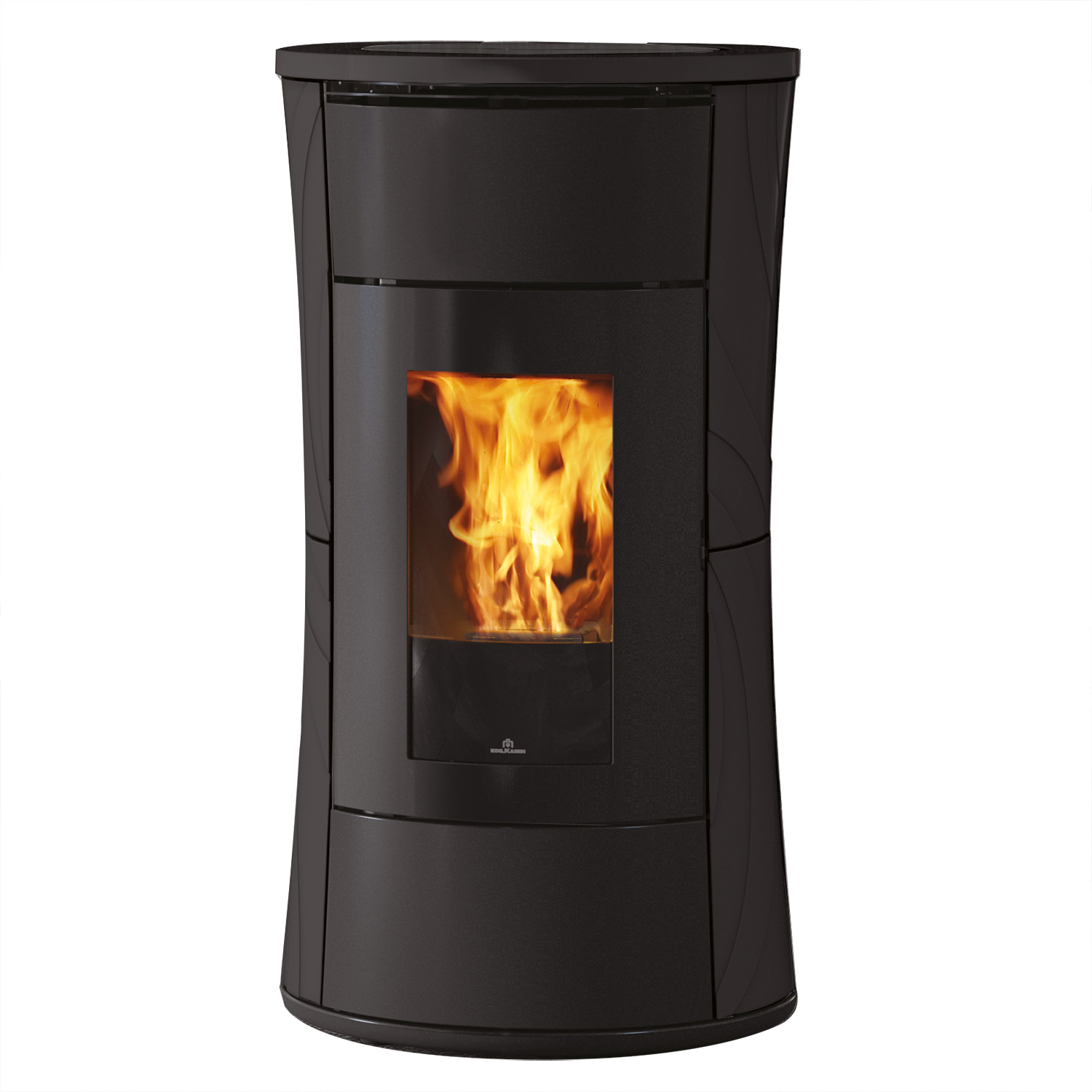 Edilkamin Cherie 11 EVO Pelletofen Keramik Dunkelgrau Edilkamin Cherie 11 EVO Pelletofen Keramik Dunkelgrau