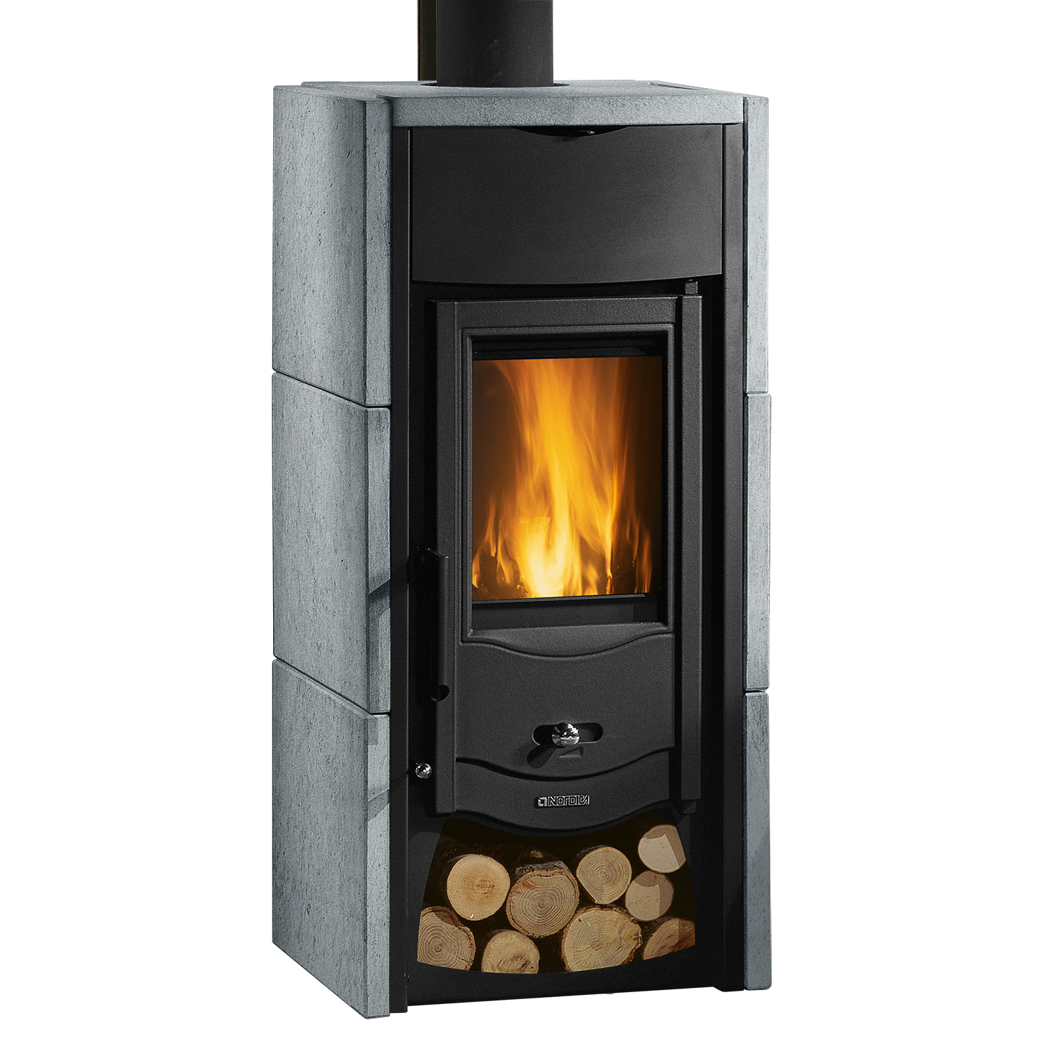 La Nordica Asia Kaminofen Speckstein