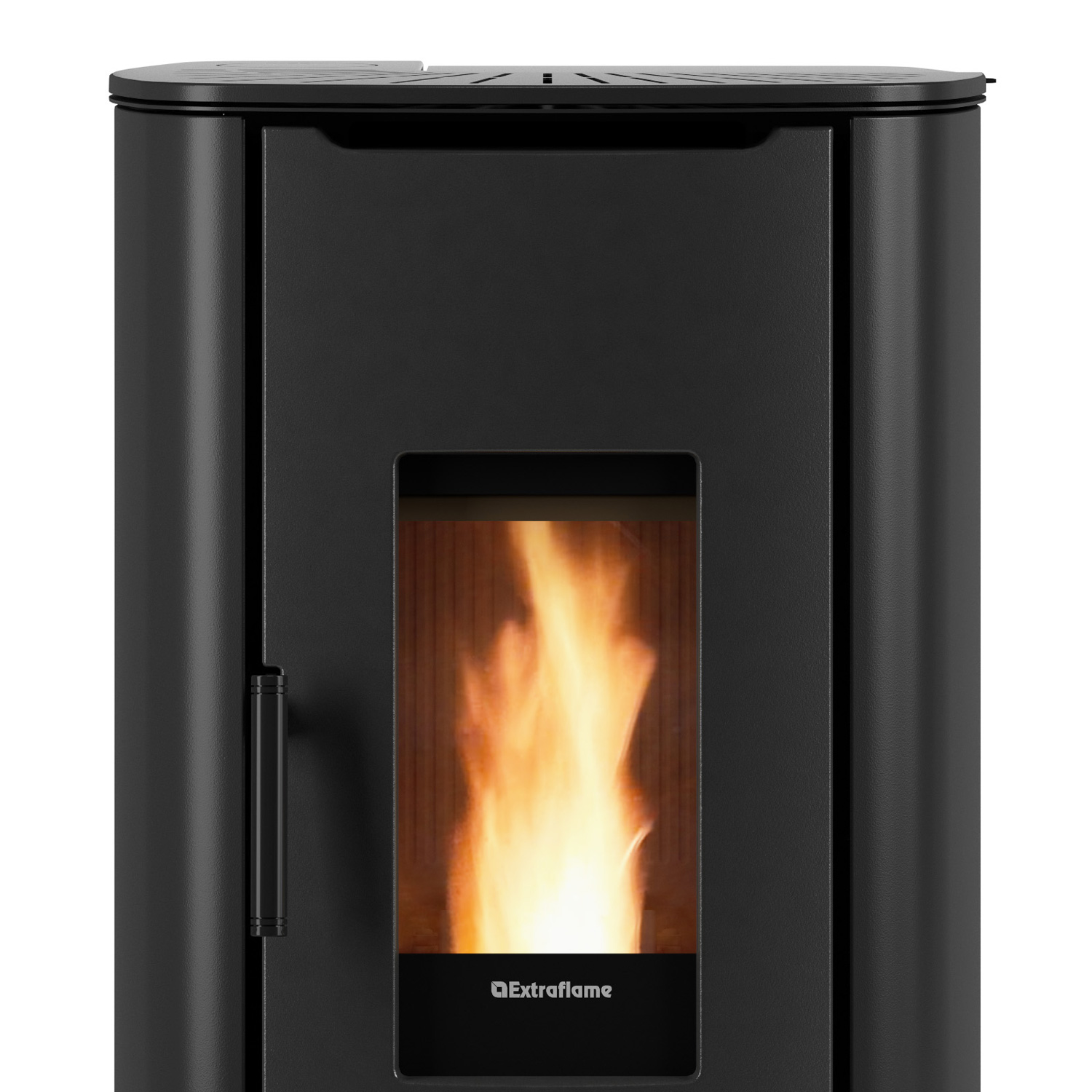 Extraflame Prestige Line Angy Top Pelletofen Schwarz