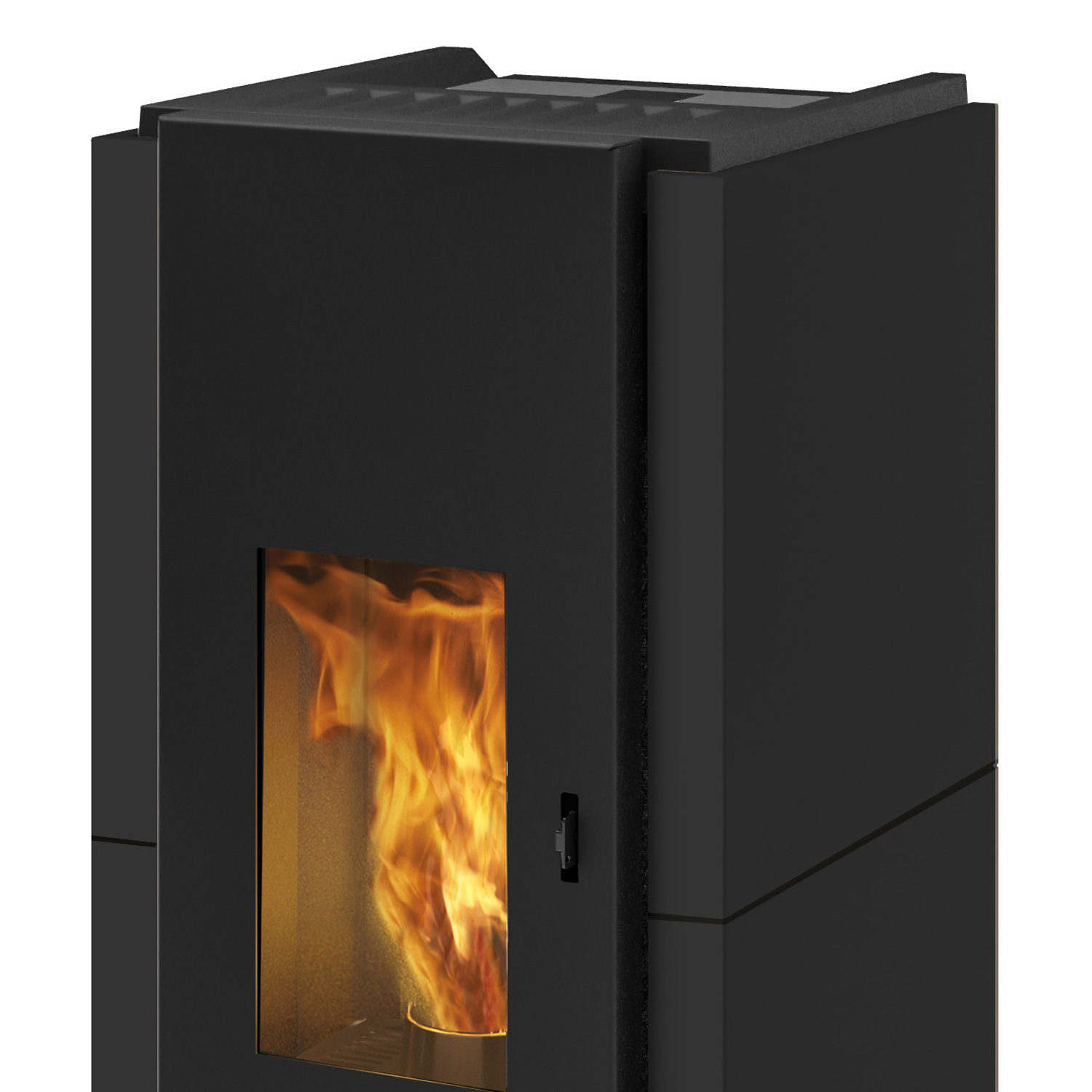 EK63 Zone 80 Evo Pelletofen Stahl schwarz