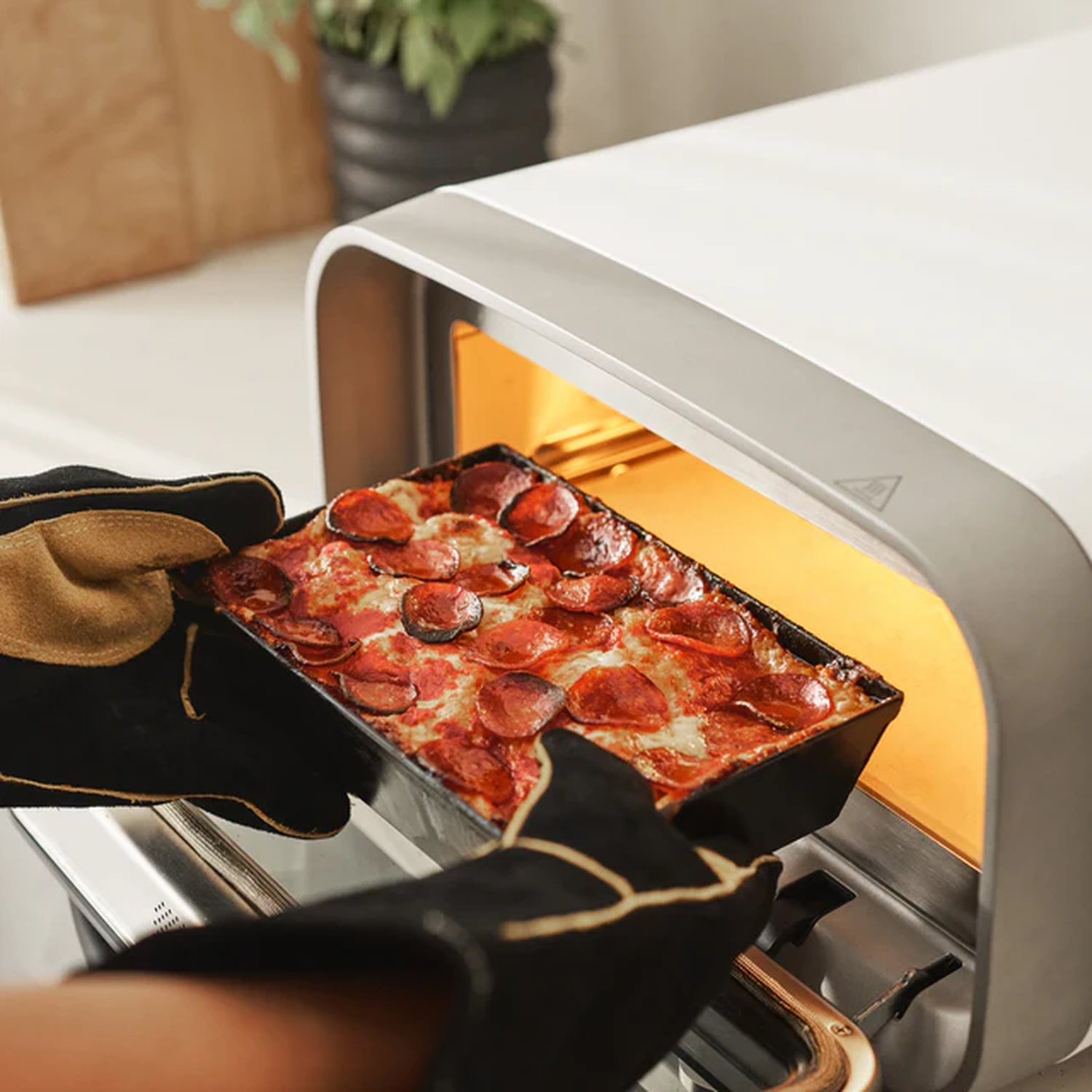 Ooni Volt 2 Elektro-Pizzaofen Polarweiß