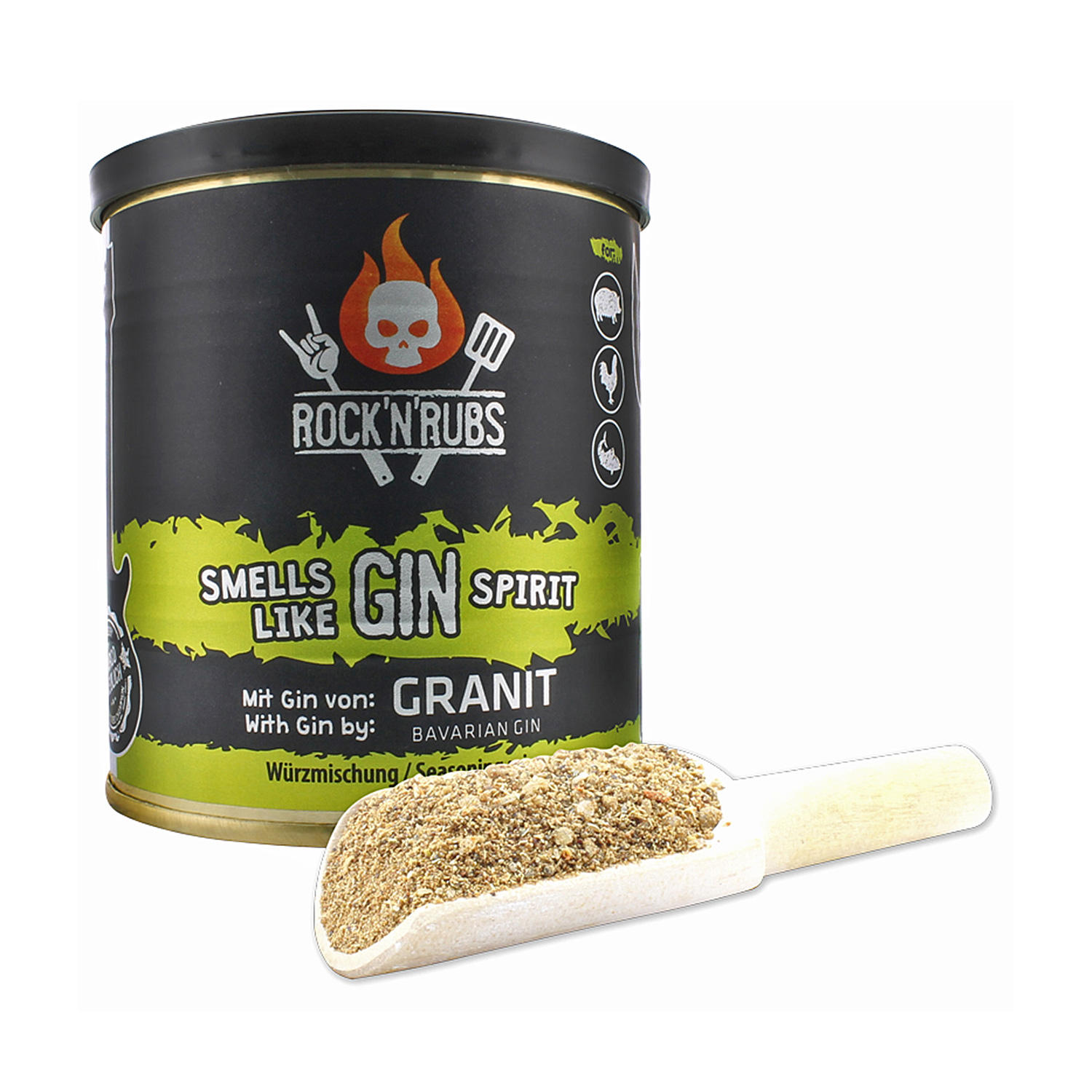 Rock'n'Rubs Silver Line Smells like Gin Spirit 130 g Rock'n'Rubs Silver Line Smells like Gin Spirit 130 g