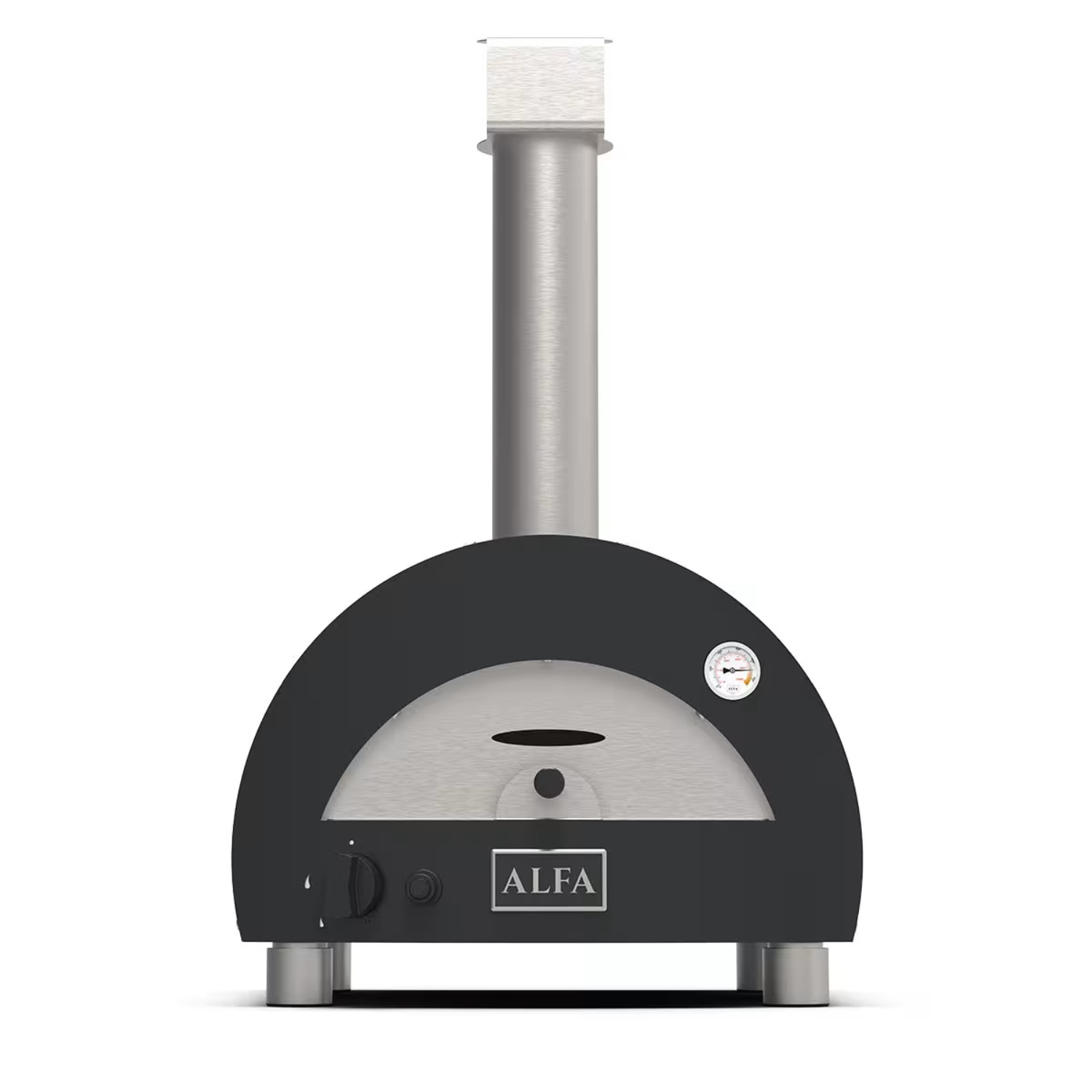 Alfa Moderno Portable Gas-Pizzaofen schiefergrau 50 mBar