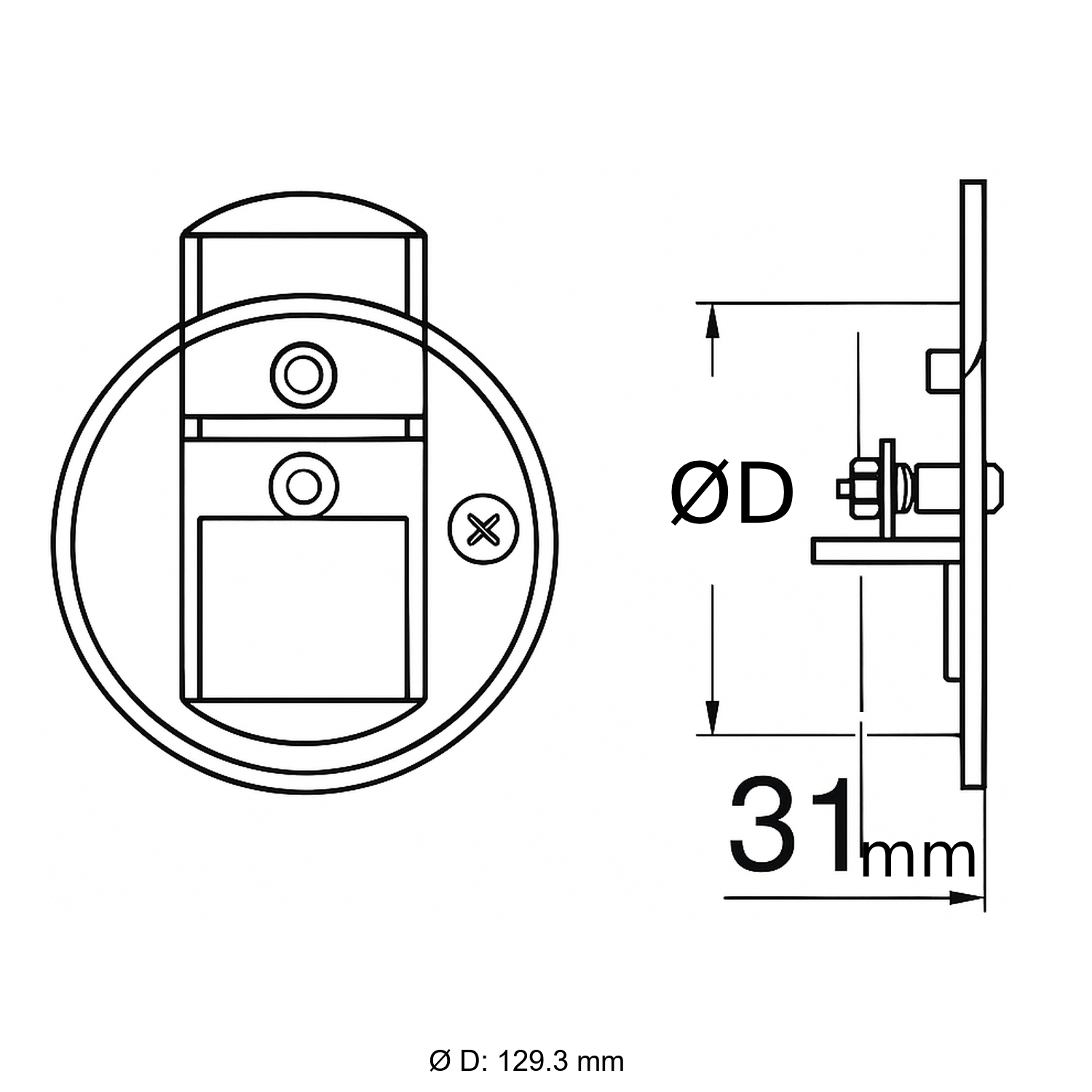Schiedel Zugbegrenzer Ø130 mm mit Explosionsklappe
