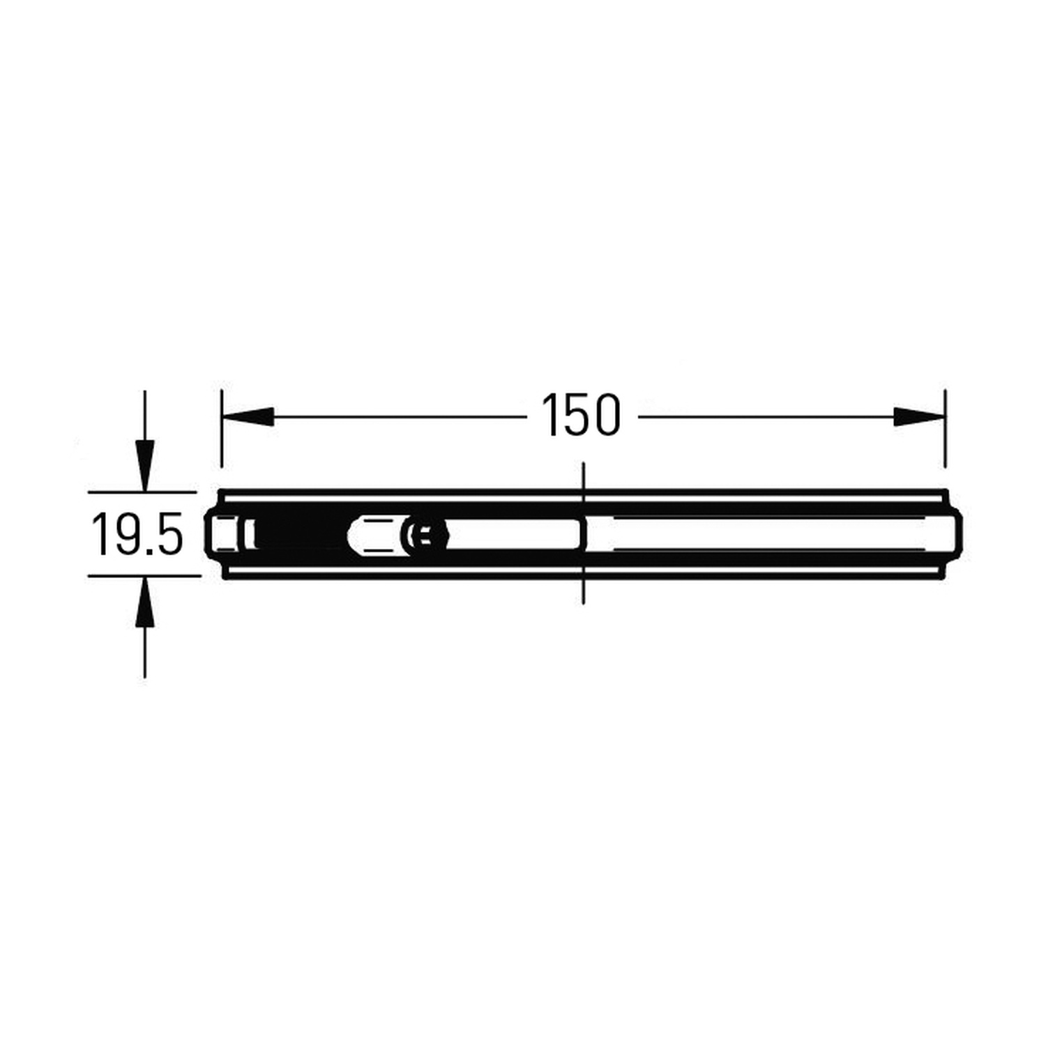 LEWO Schornstein einwandig 150 mm Spannband