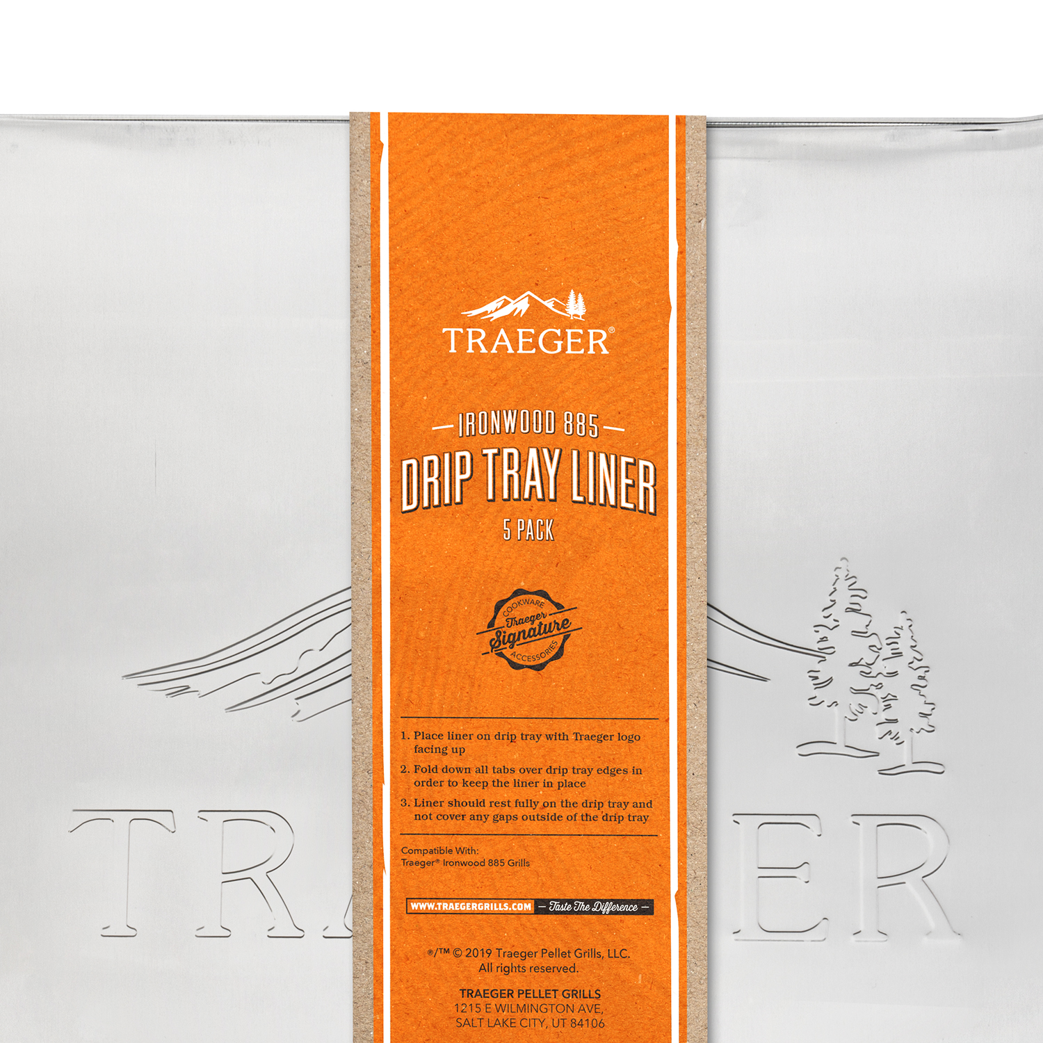 Traeger Ablaufblech-Schutzfolie für IRONWOOD 885 Traeger Ablaufblech-Schutzfolie für IRONWOOD 885