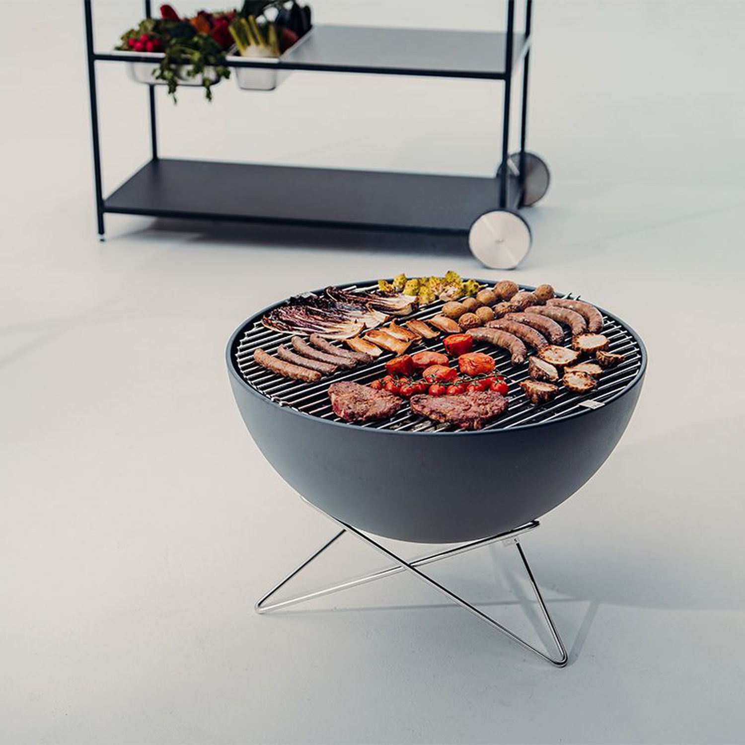 höfats BOWL 70 Feuerschale mit Sternfuß