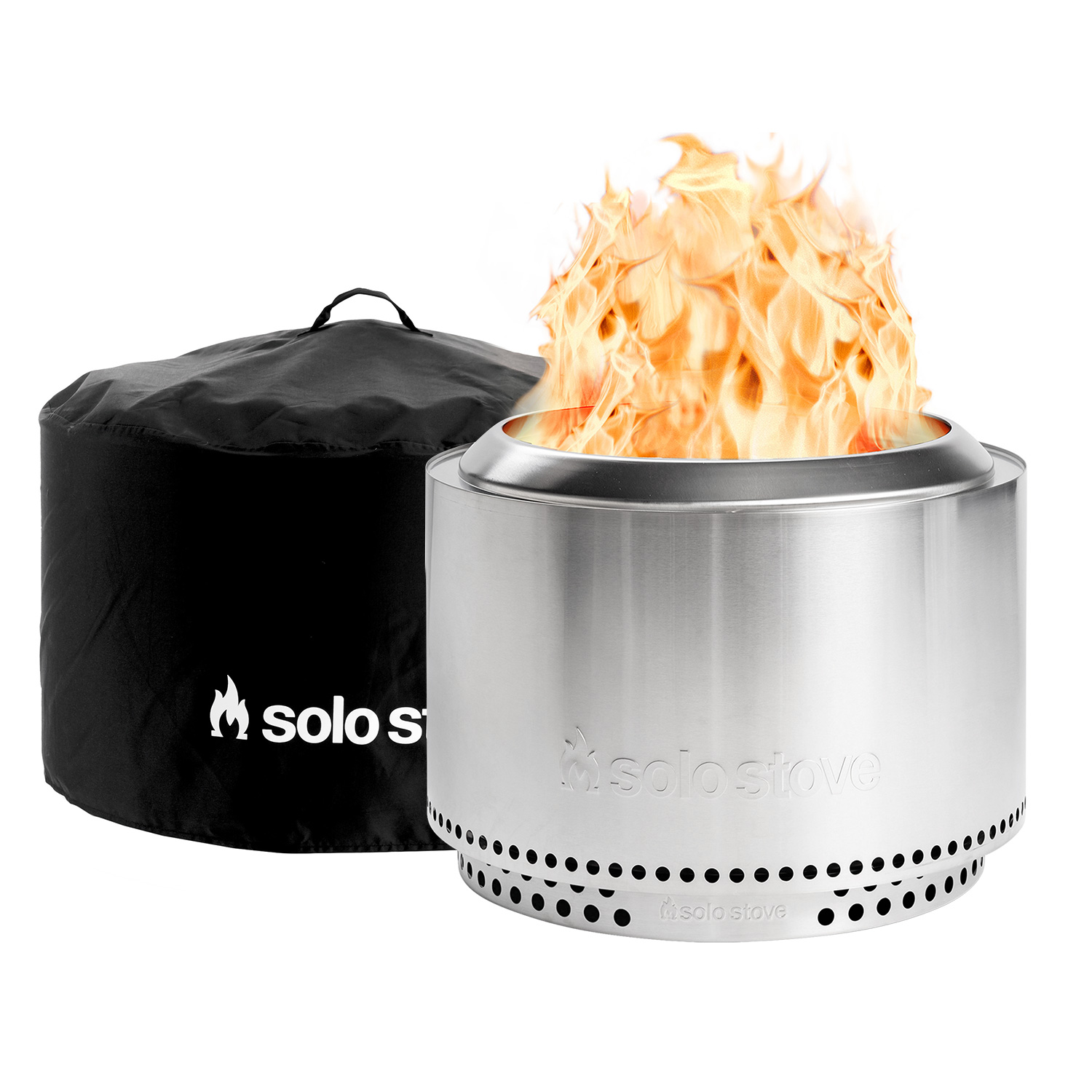 Solo Stove Canyon Feuerstelle mit Sockel und Abdeckhaube Solo Stove Canyon Feuerstelle mit Sockel und Abdeckhaube
