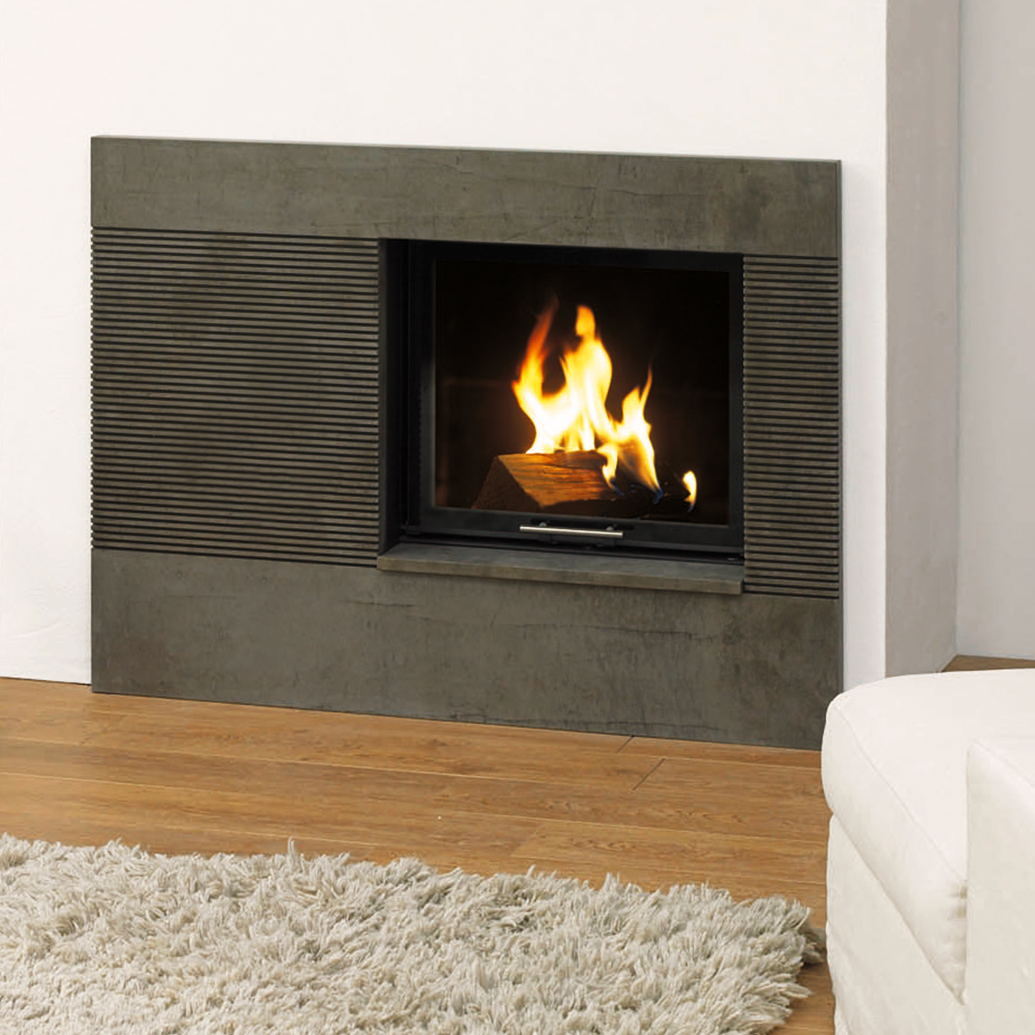 Spartherm Varia 1Vh H2O 8 kW wasserführender Kamineinsatz