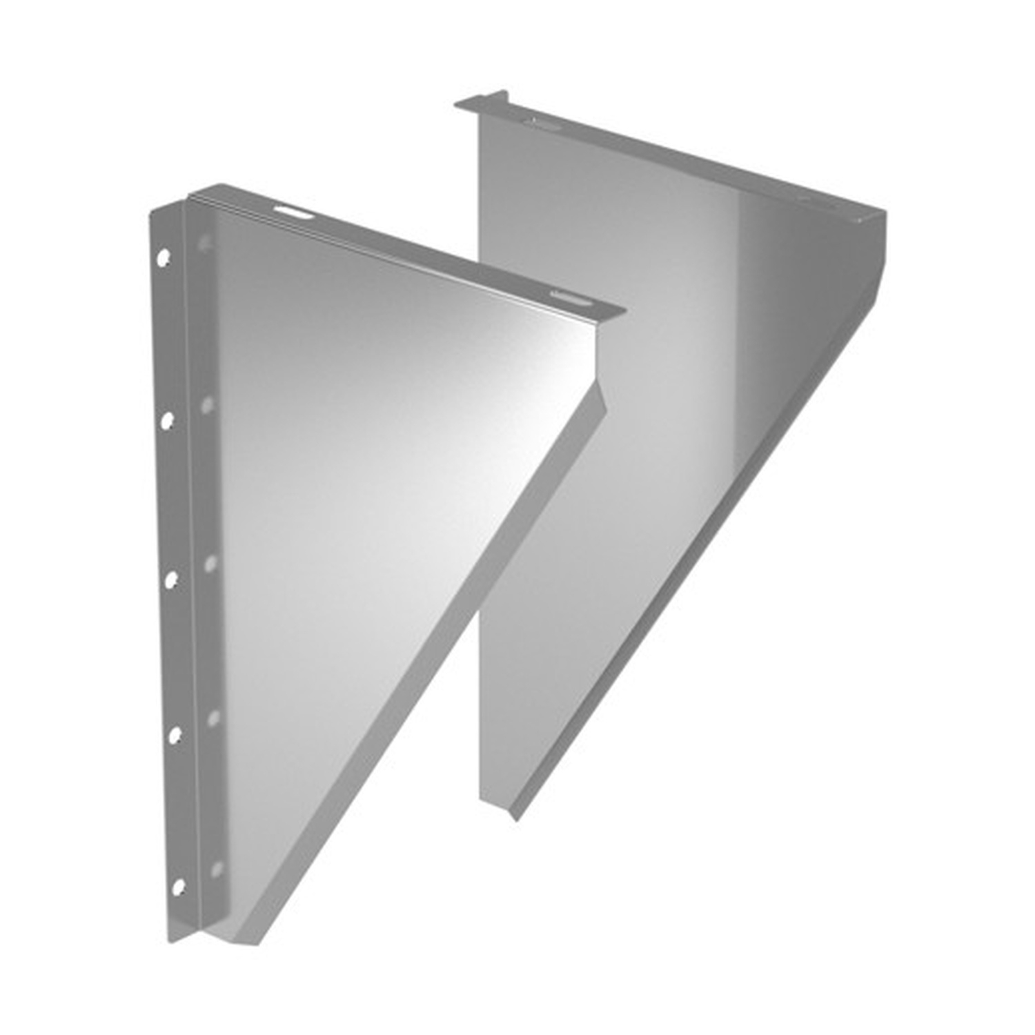 Schiedel ICS Konsolbleche für Wandmontage Ø150 mm doppelwandig glänzend