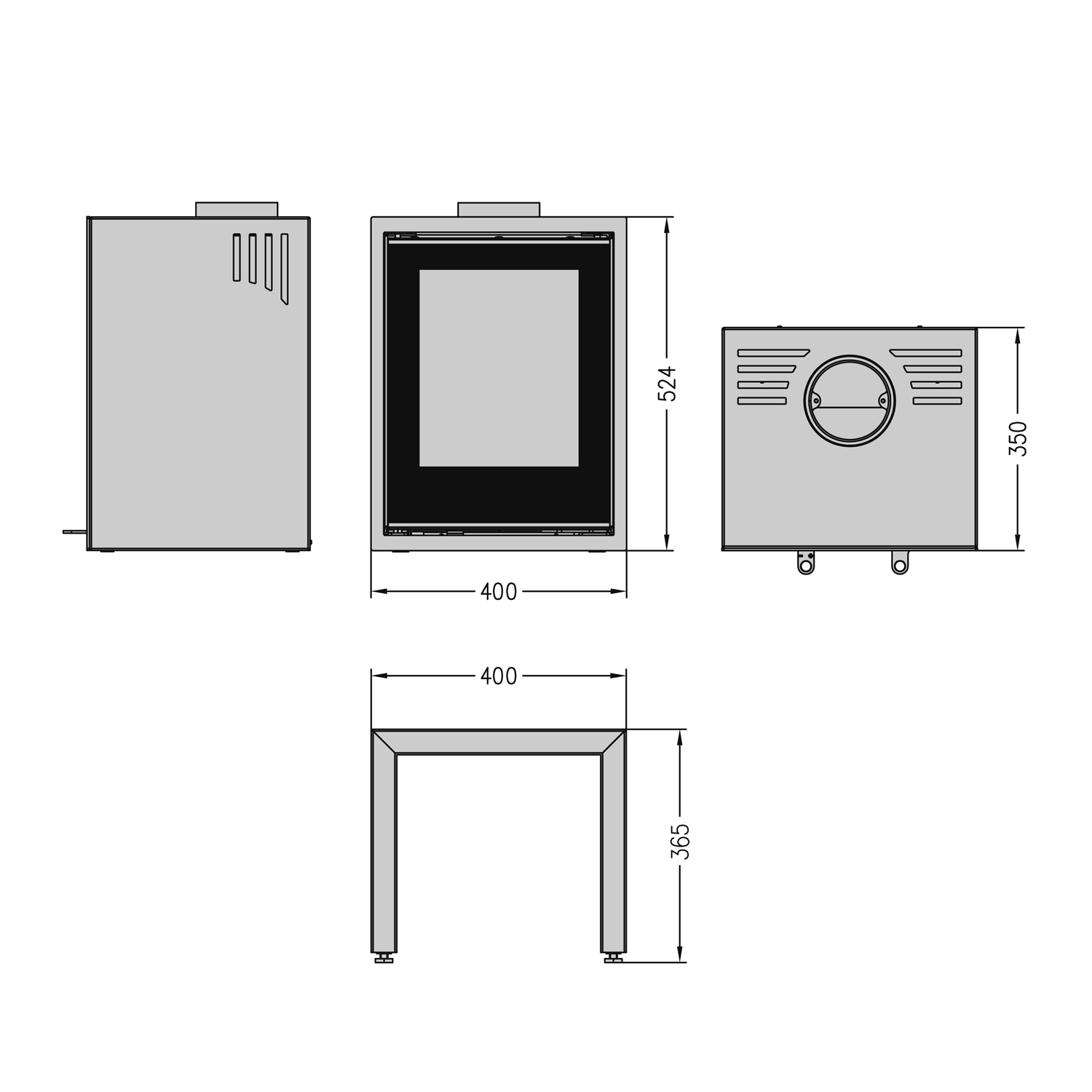 Spartherm Linear Module XS + Base B Spartherm Linear Module XS + Base B
