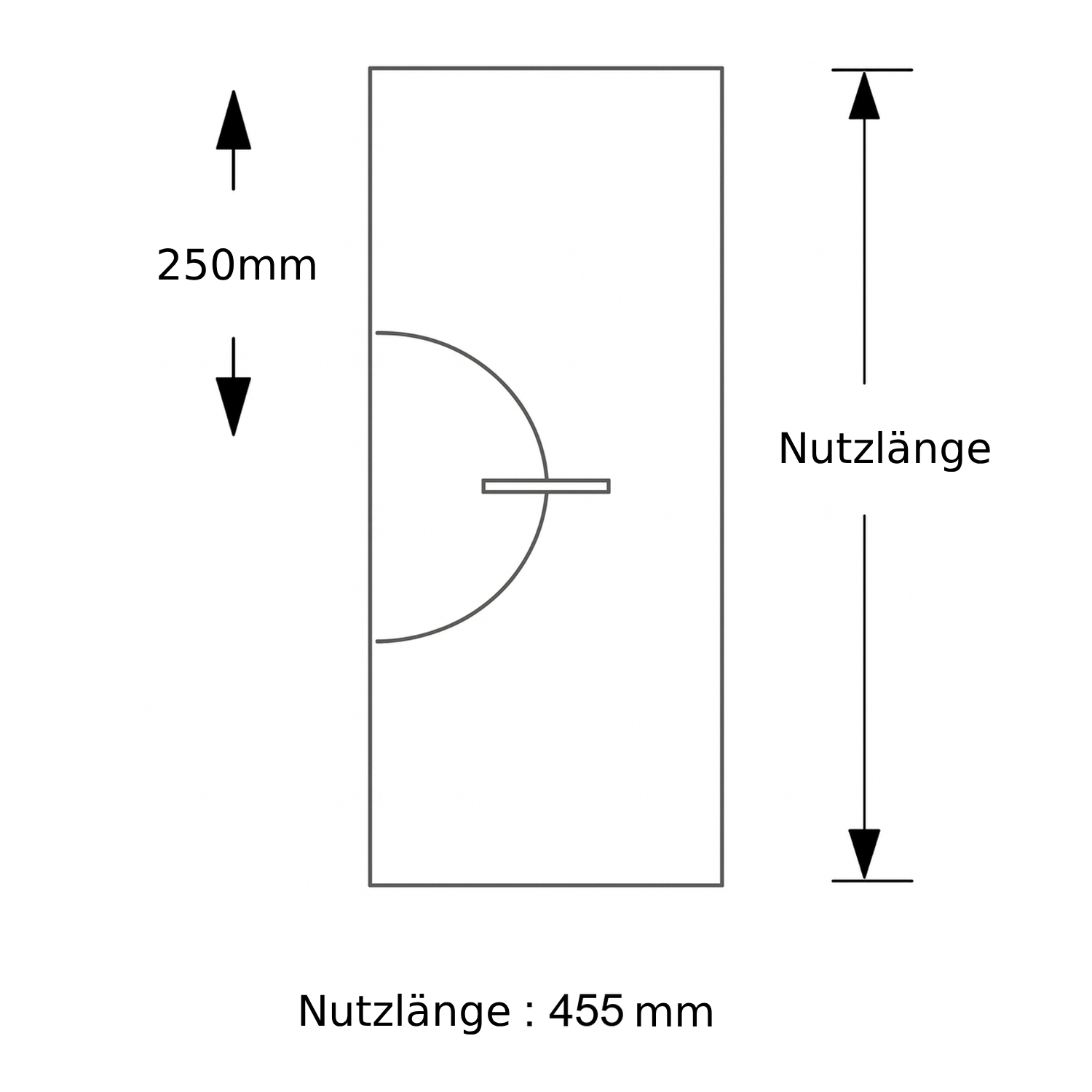Schiedel ICS Rohrelement 500 mm Ø130 mit Reinigungsöffnung flach doppelwandig glänzend