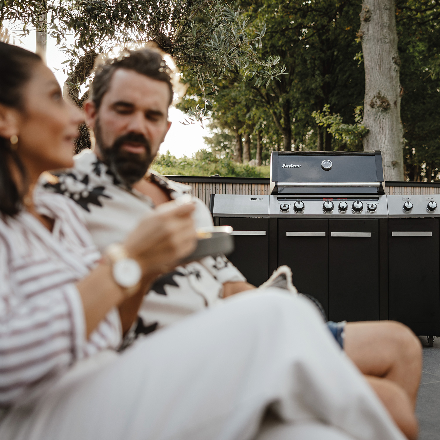Enders Uniq Pro 3 IK Kitchen Cruster Gasgrillstation