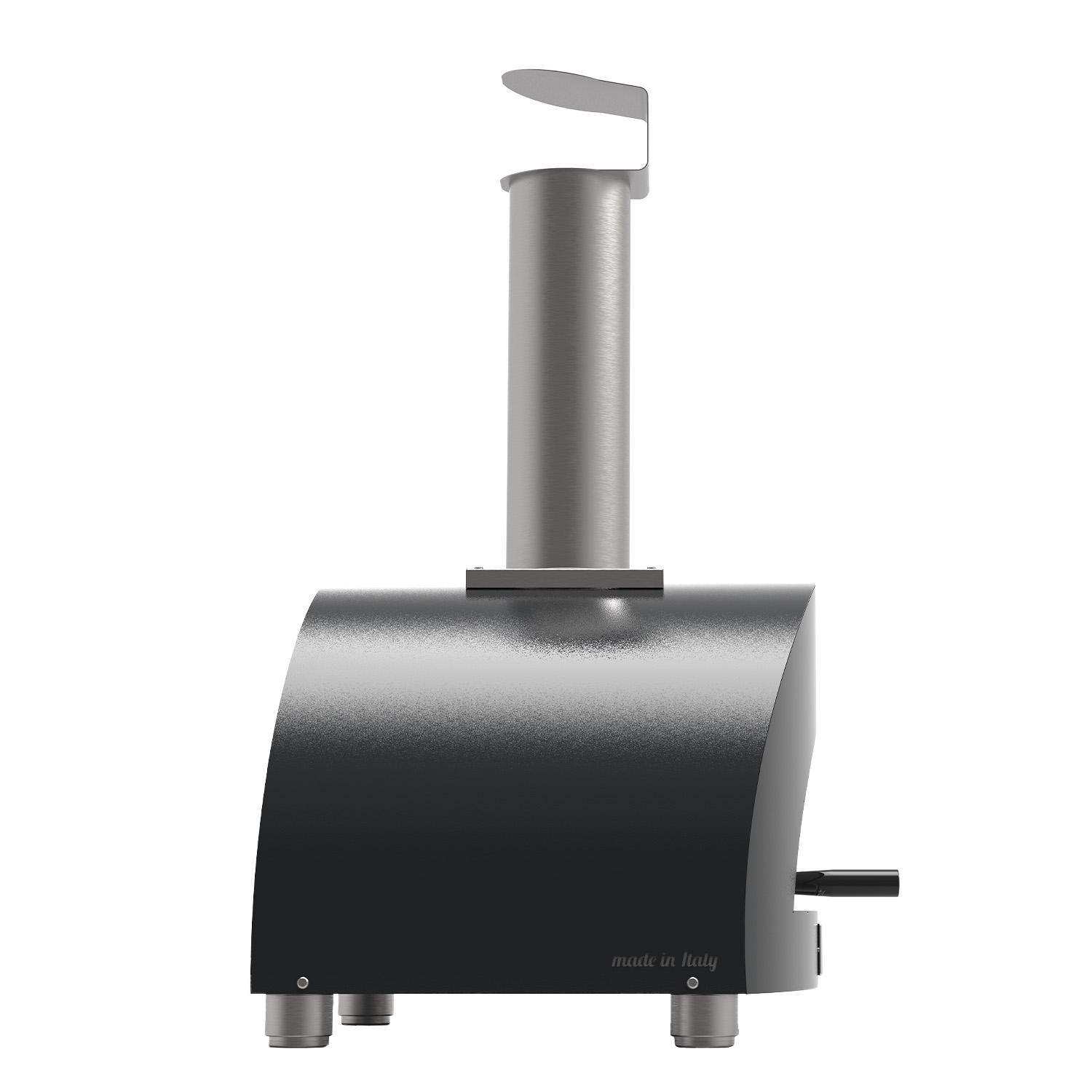 Alfa Moderno 1 Pizze Pizzaofen Holz Schiefer Grau