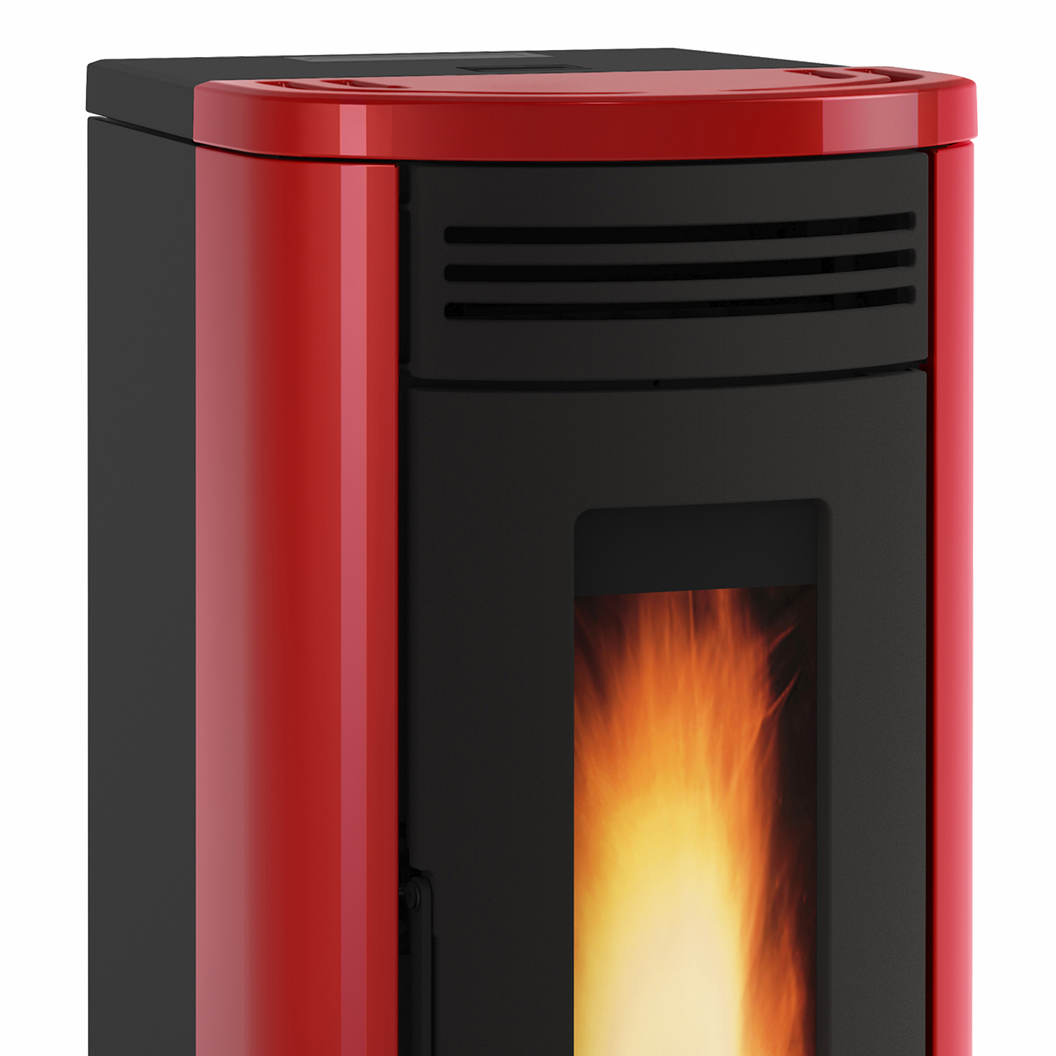 Extraflame COSTANZA IDRO 5.0 - Bordeauxrot wassergeführter Pelletofen