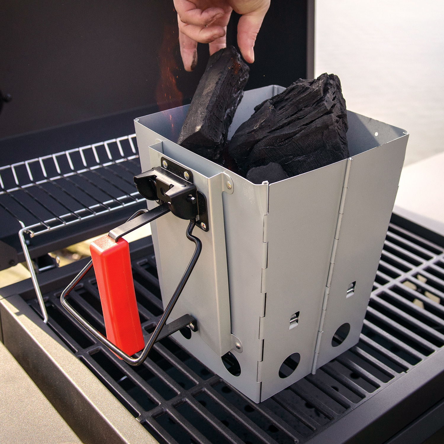 Grandhall Anzündkamin klappbar Grandhall Anzündkamin klappbar