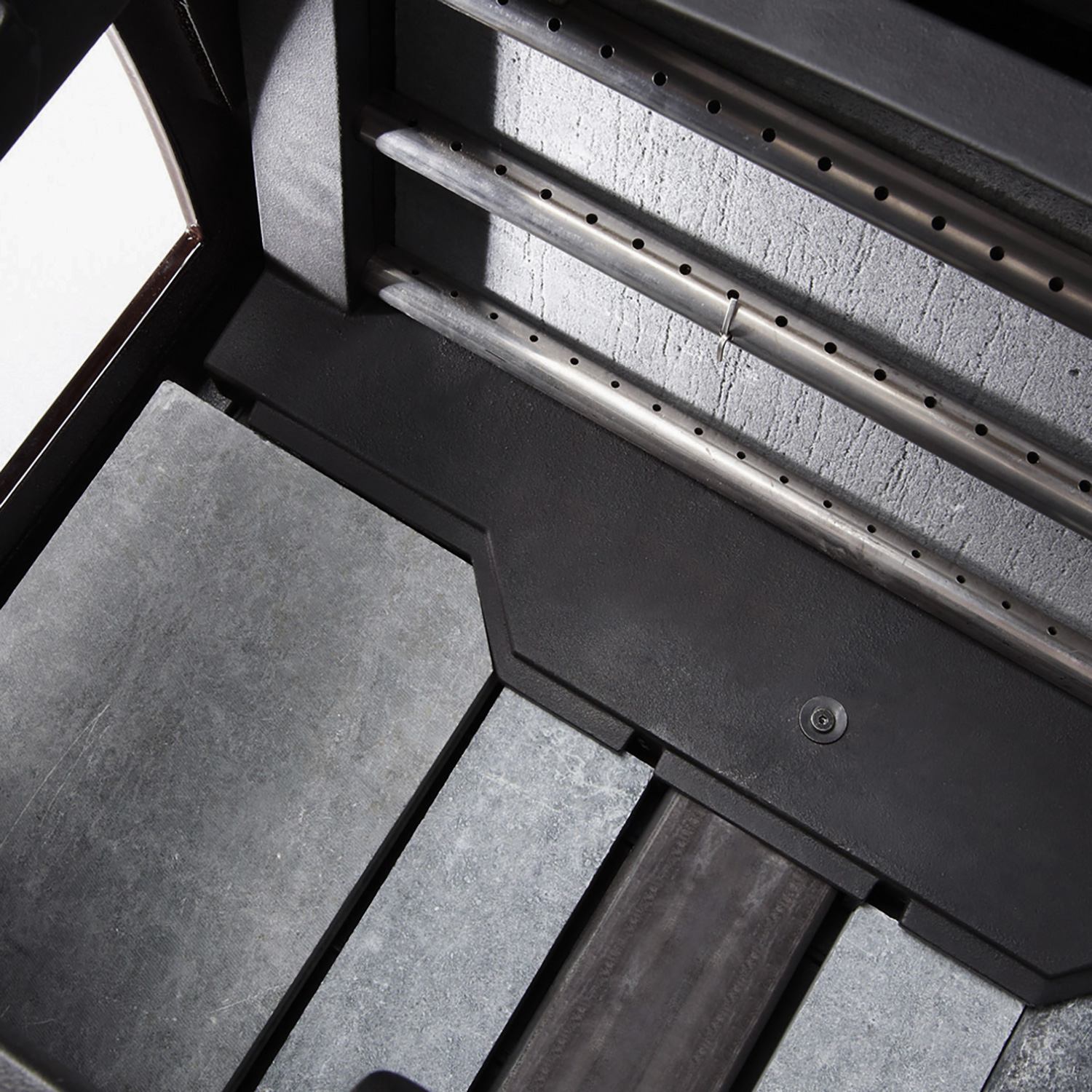 Hergom Manchester Kaminofen Gusseisen Schwarz Hergom Manchester Kaminofen Gusseisen Schwarz