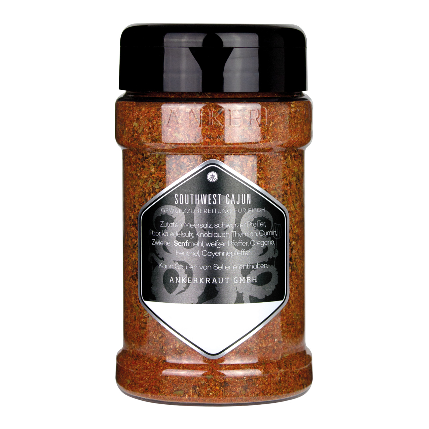 Ankerkraut BBQ-Rub Southwest Cajun 170 g Streuer