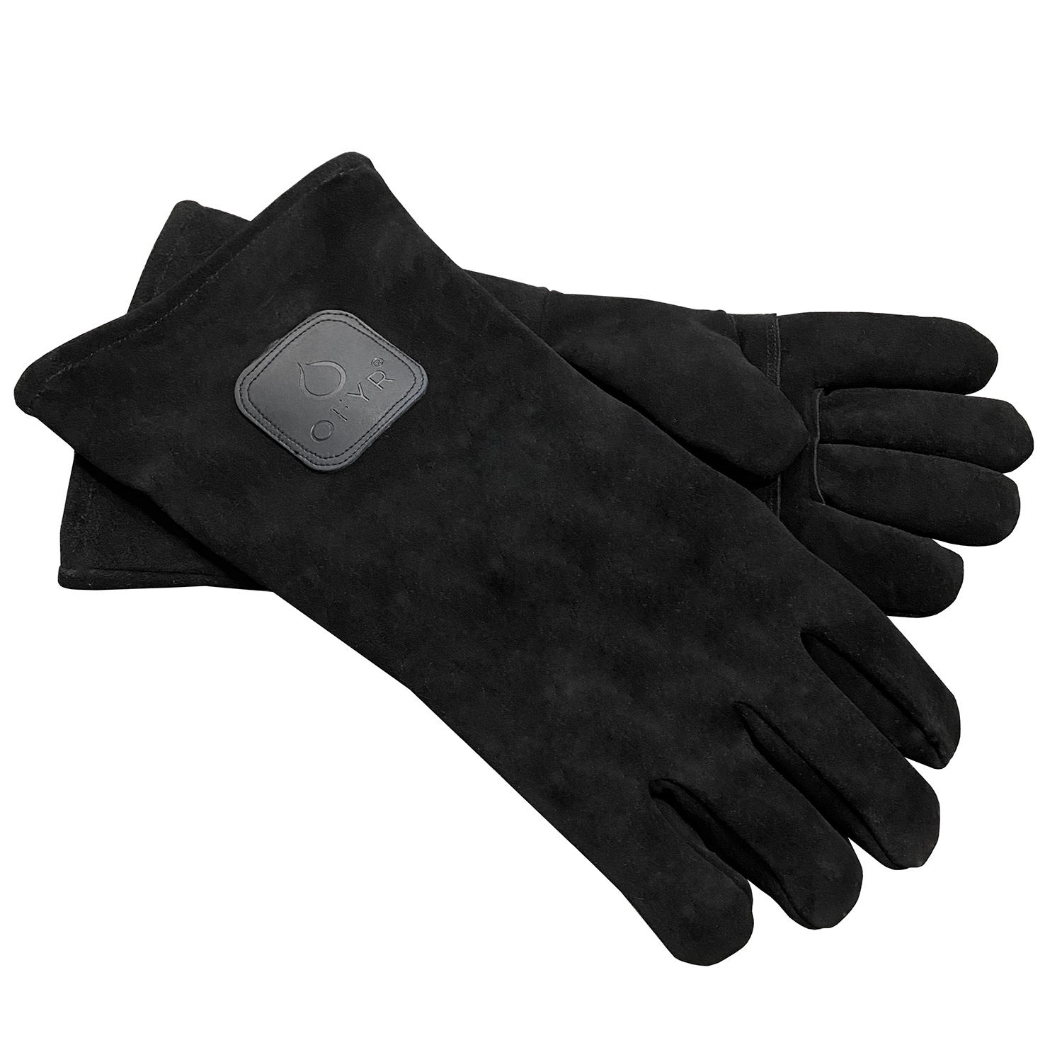OFYR Grillhandschuhe Wildleder Schwarz OFYR Grillhandschuhe Wildleder Schwarz