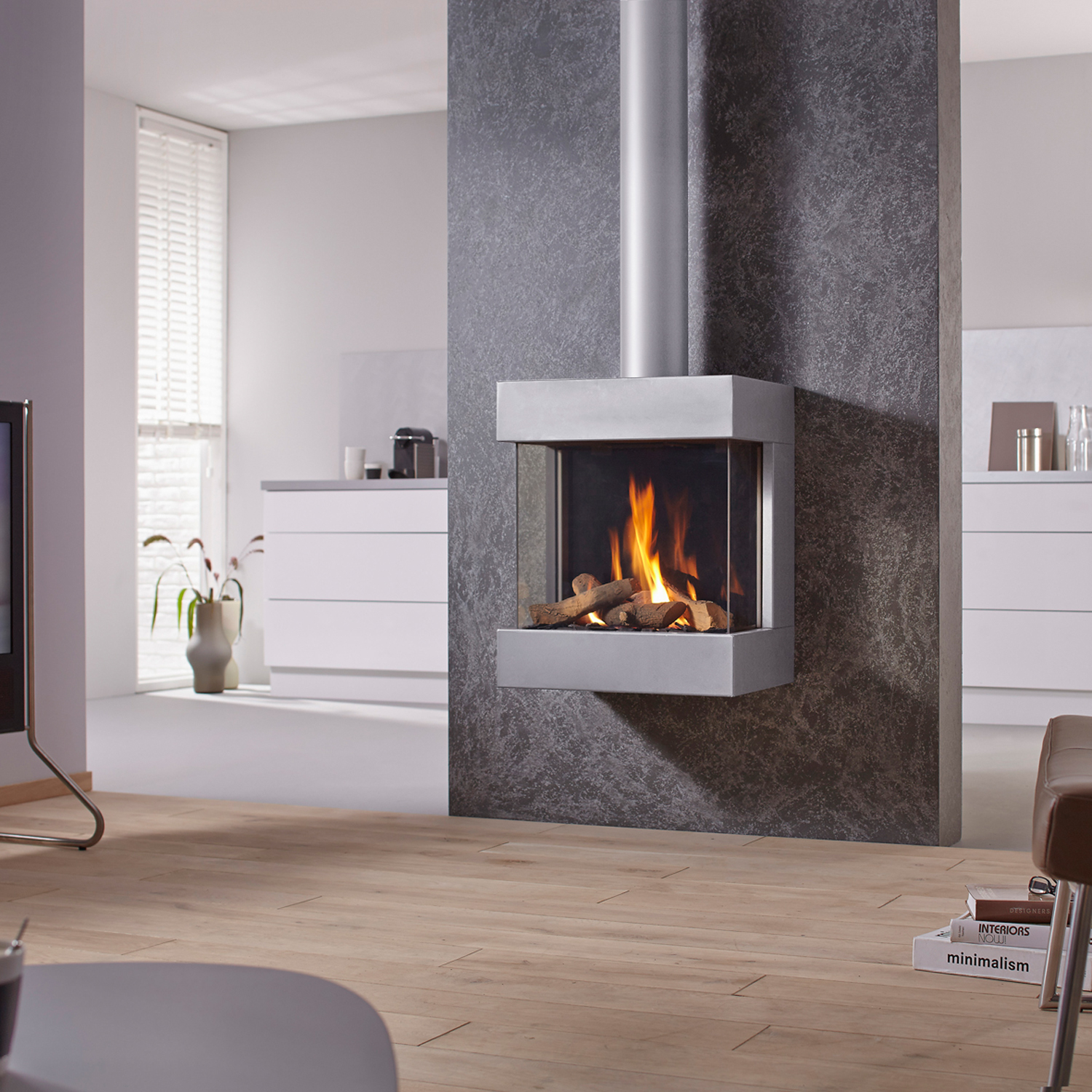Spartherm DRU Diablo Next RCE Gas-Kaminofen Alu-Metallic/ Ceraglas schwarz G20 Spartherm DRU Diablo Next RCE Gas-Kaminofen Alu-Metallic/ Ceraglas schwarz G20
