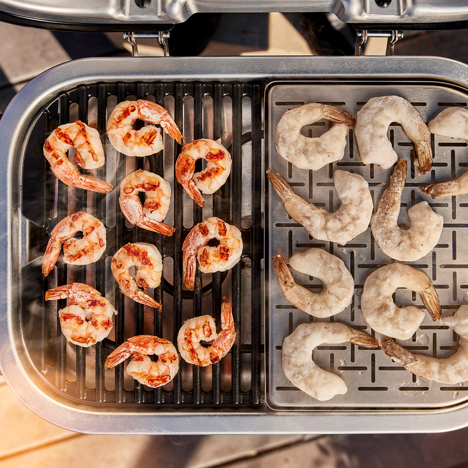 Weber Lumin Compact Elektro-Tischgrill Mintgrün Weber Lumin Compact Elektro-Tischgrill Mintgrün