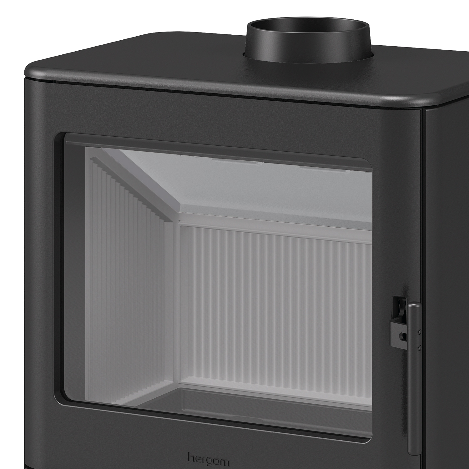 Hergom E40 Kaminofen Gusseisen Schwarz Hergom E40 Kaminofen Gusseisen Schwarz