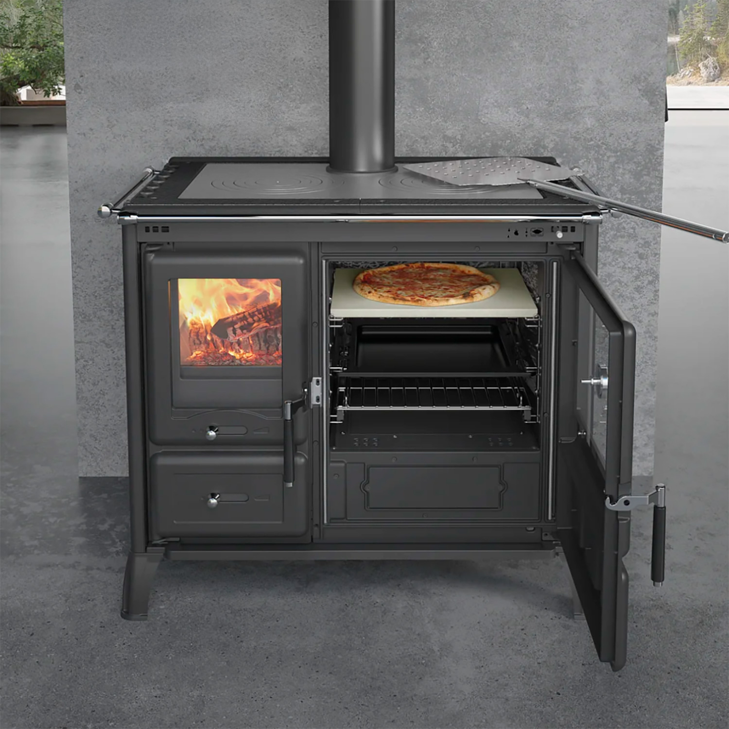 La Nordica Prestige Line GARDENIA XXL STEEL Küchenofen