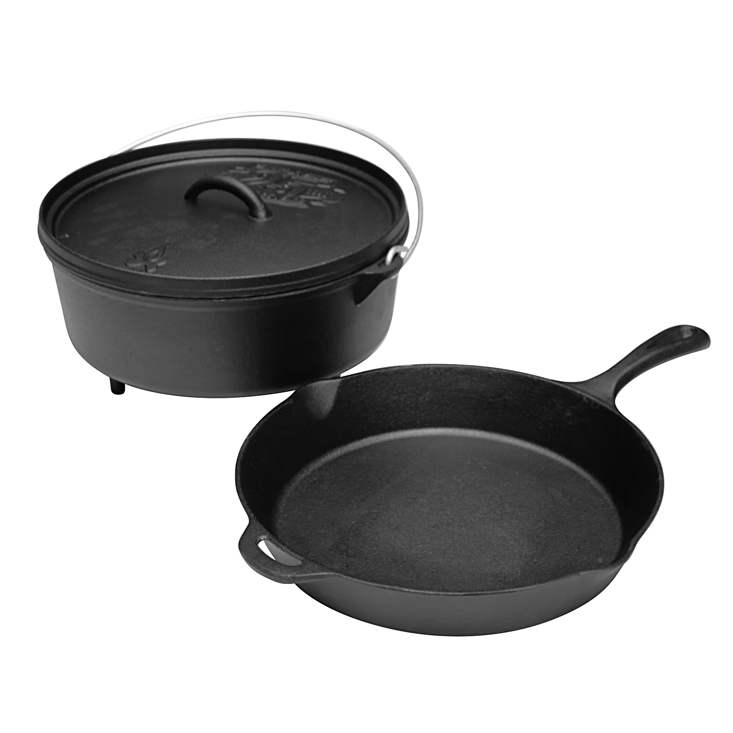 Camp Chef Classic Dutch Oven SDO-12 + Cast Iron Pfanne 30 cm + Deckel Camp Chef Classic Dutch Oven SDO-12 + Cast Iron Pfanne 30 cm + Deckel