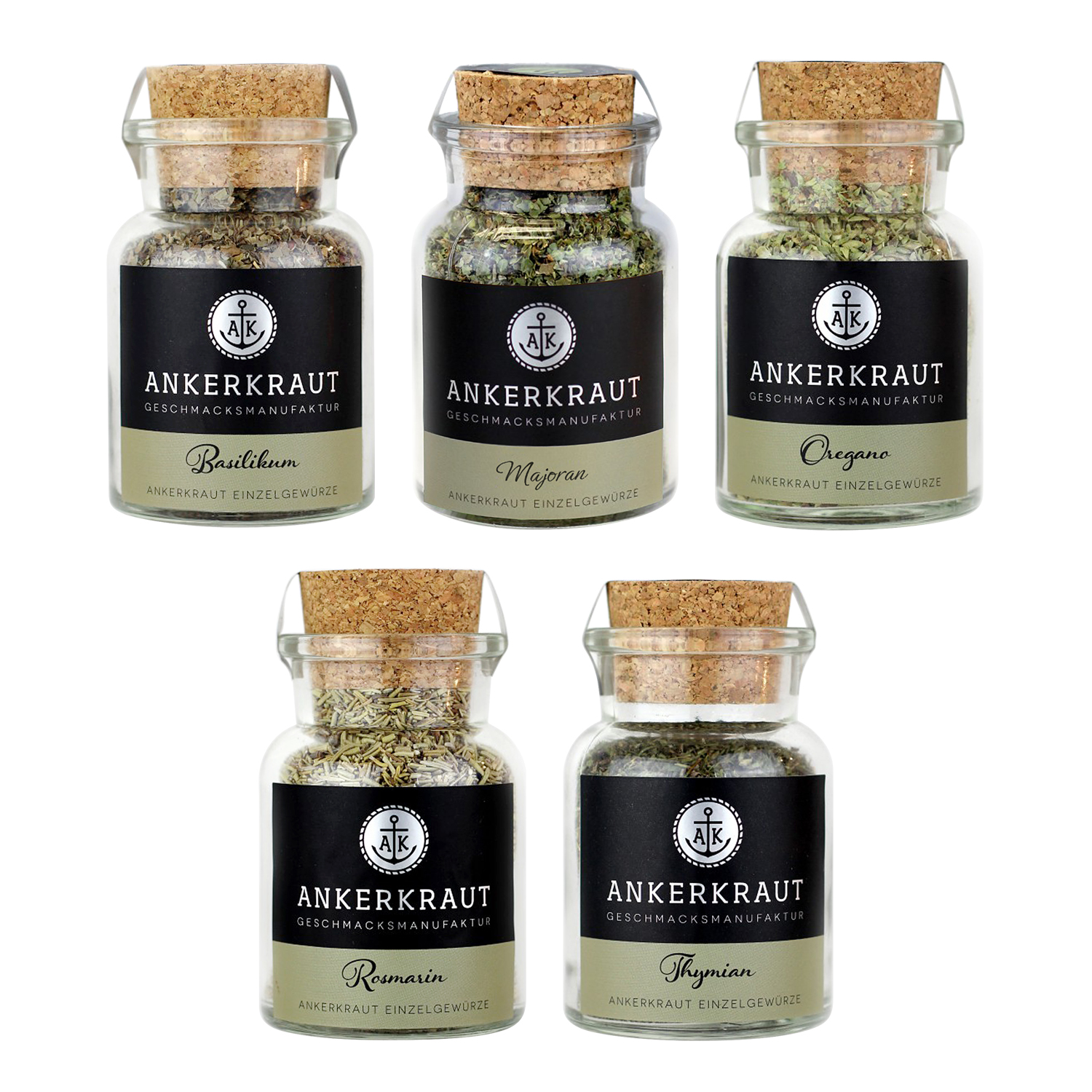 Ankerkraut Gewürz-Set Mediterranes Kräuterbeet Ankerkraut Gewürz-Set Mediterranes Kräuterbeet